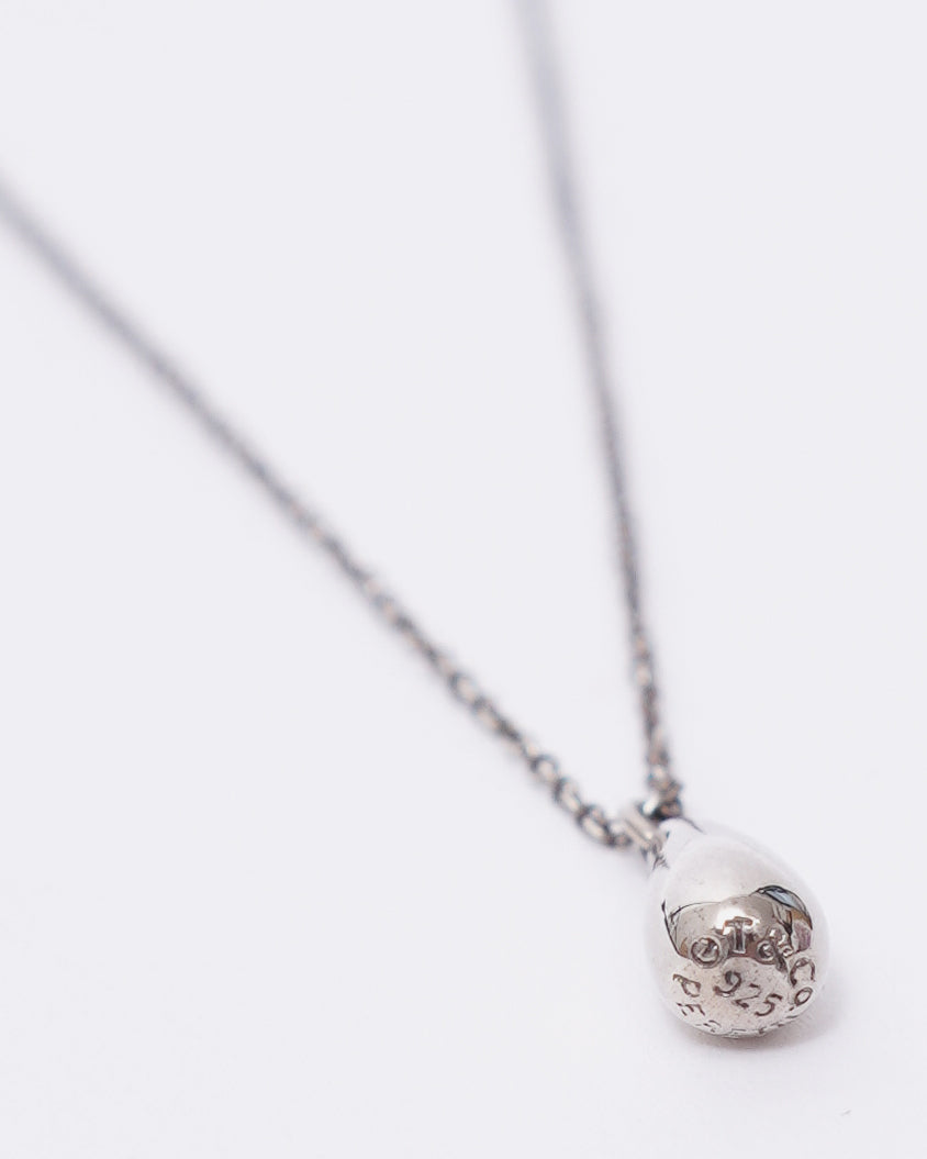 Silver Teardrop Necklace