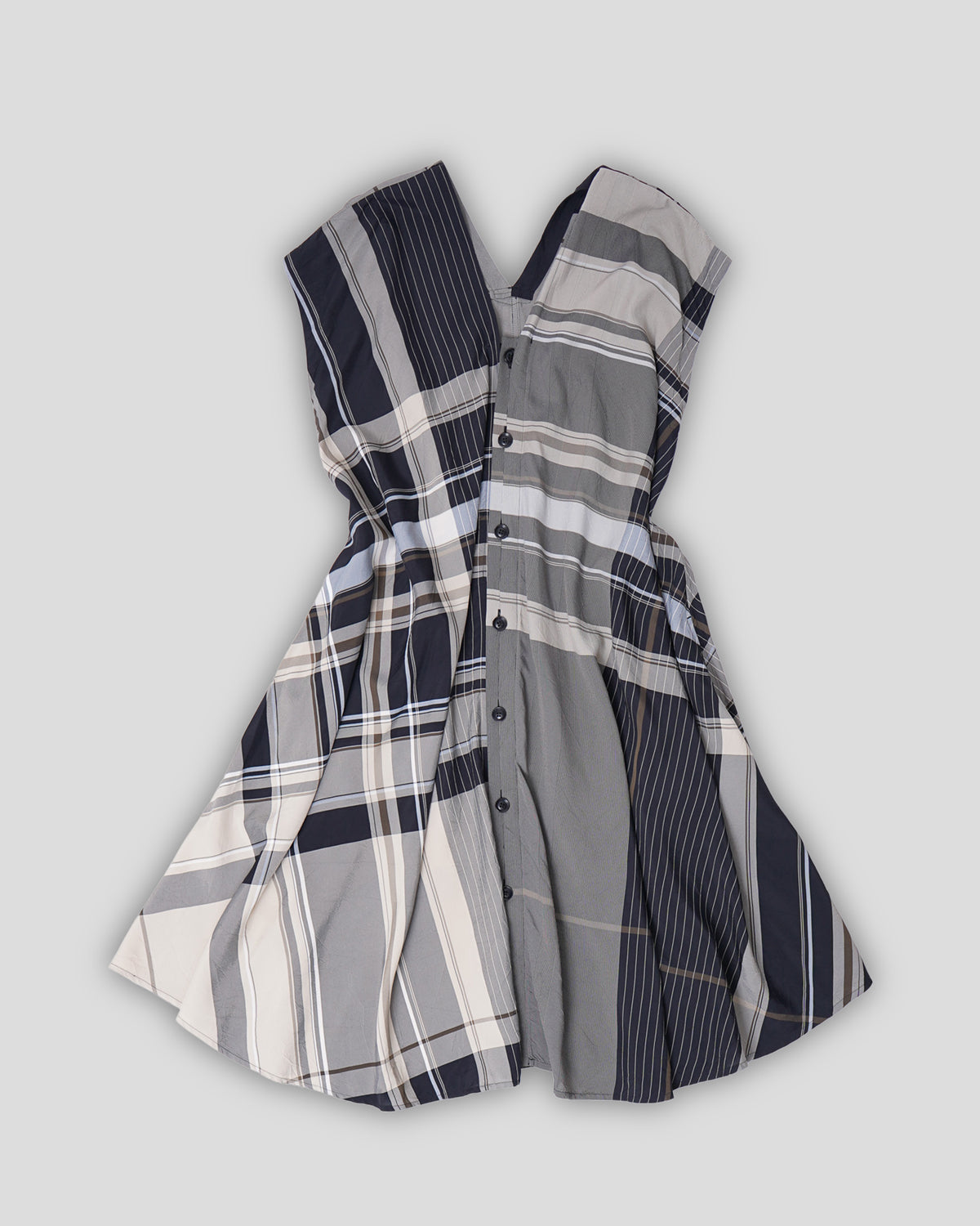Plaid Rayon dress
