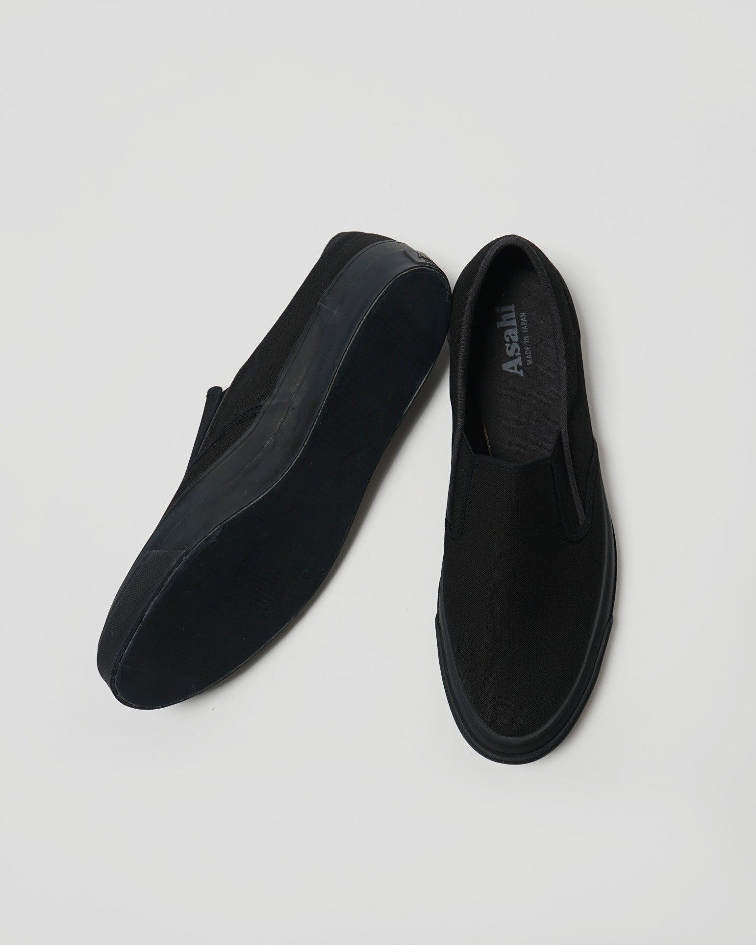 Asahi - Deck Slip-on Shoes / Black