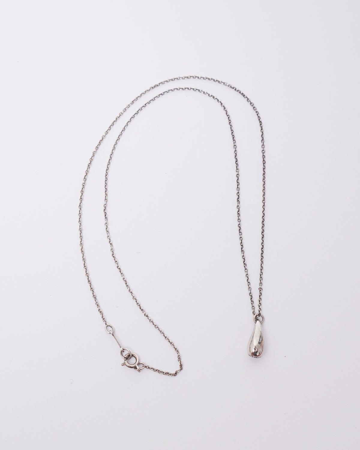 Silver Teardrop Necklace