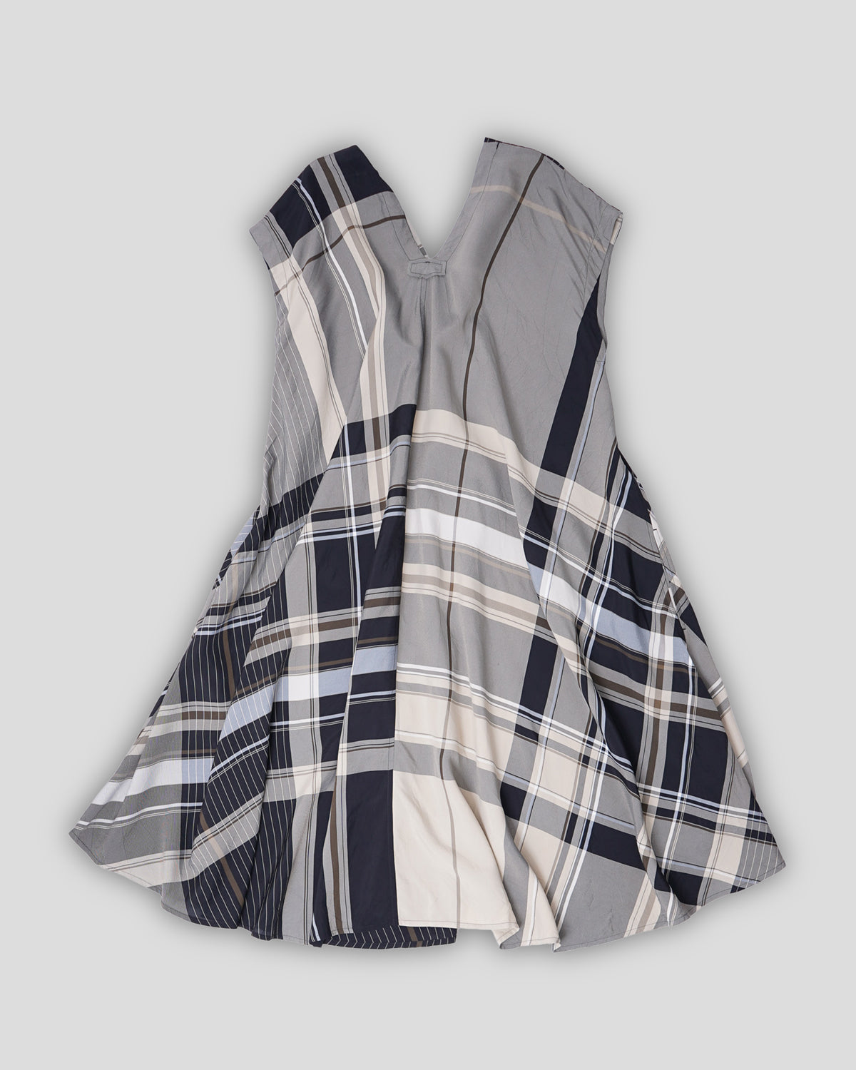 Plaid Rayon dress
