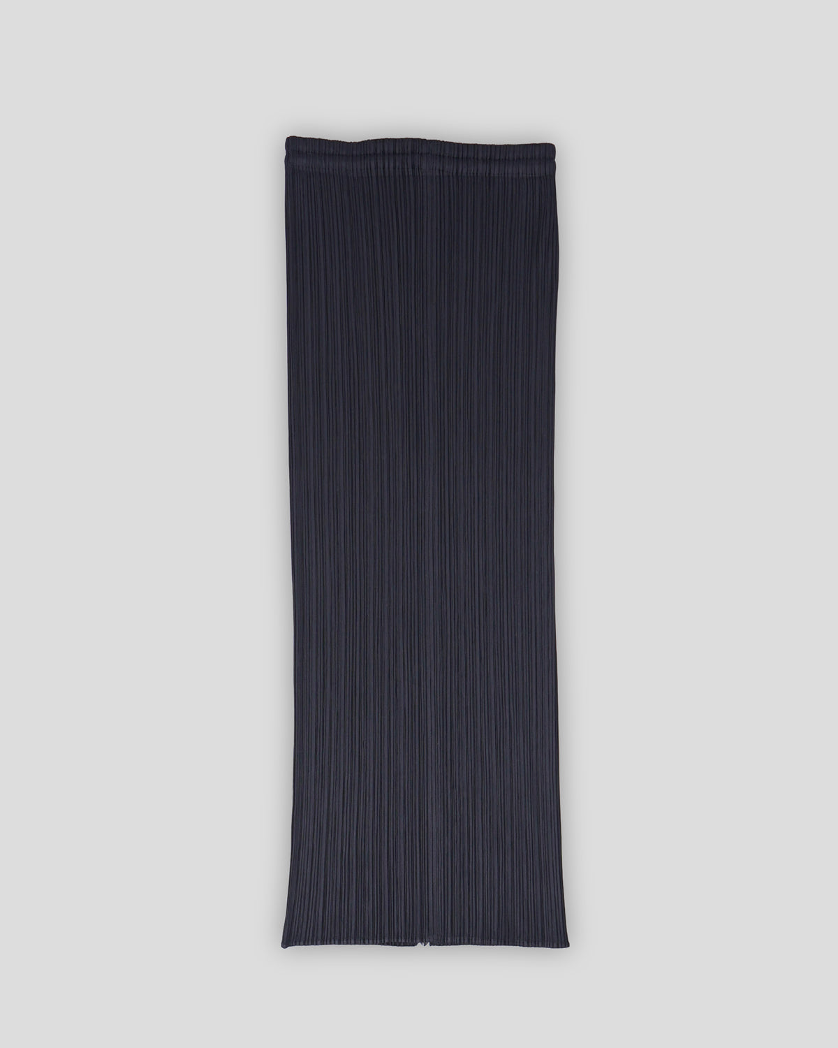 Pleats Please Front Zip Long Skirt