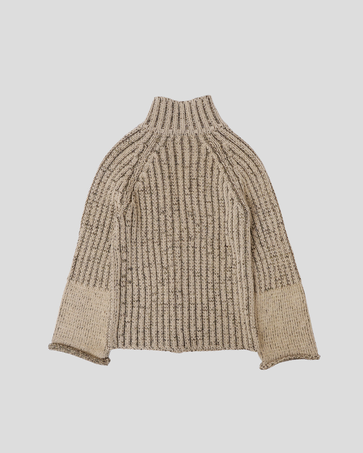 Mix Yarn Knitted Cardigan