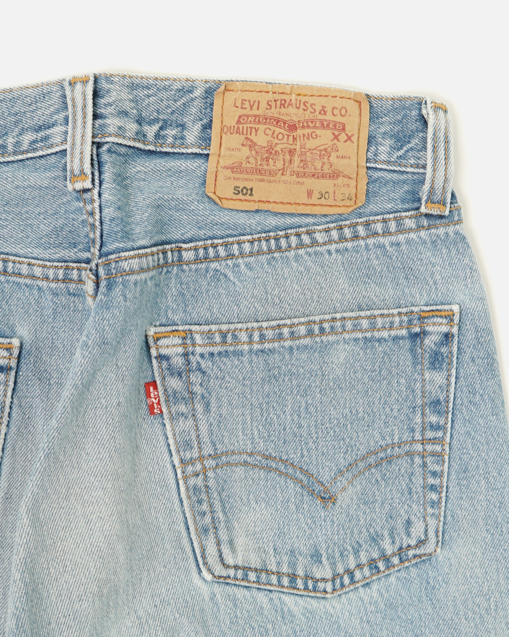 501 Straight Fit Denim Pants