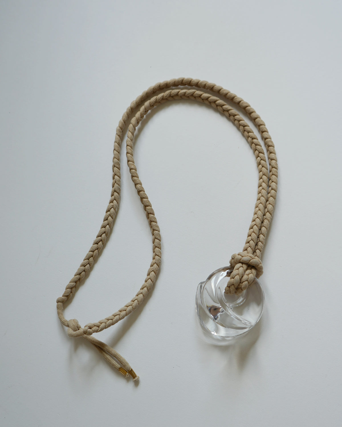 Chrystal Glass Couquillage Necklace
