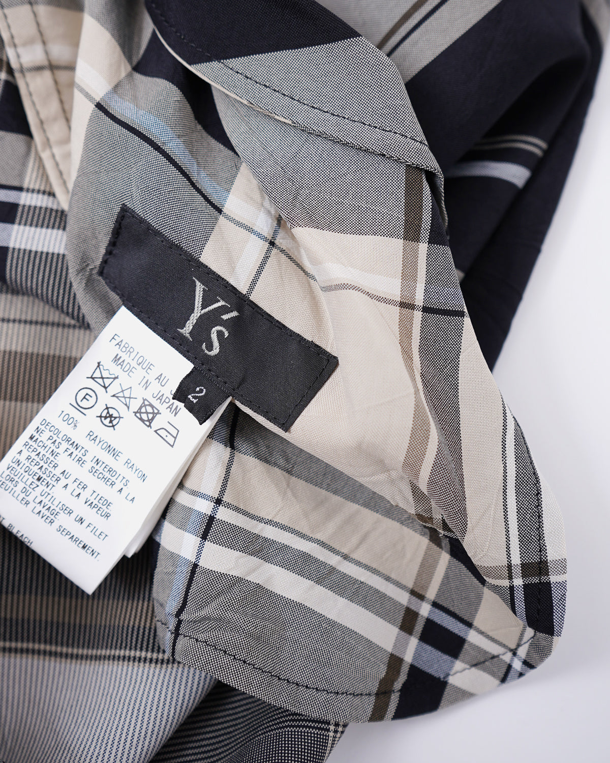 Plaid Rayon dress