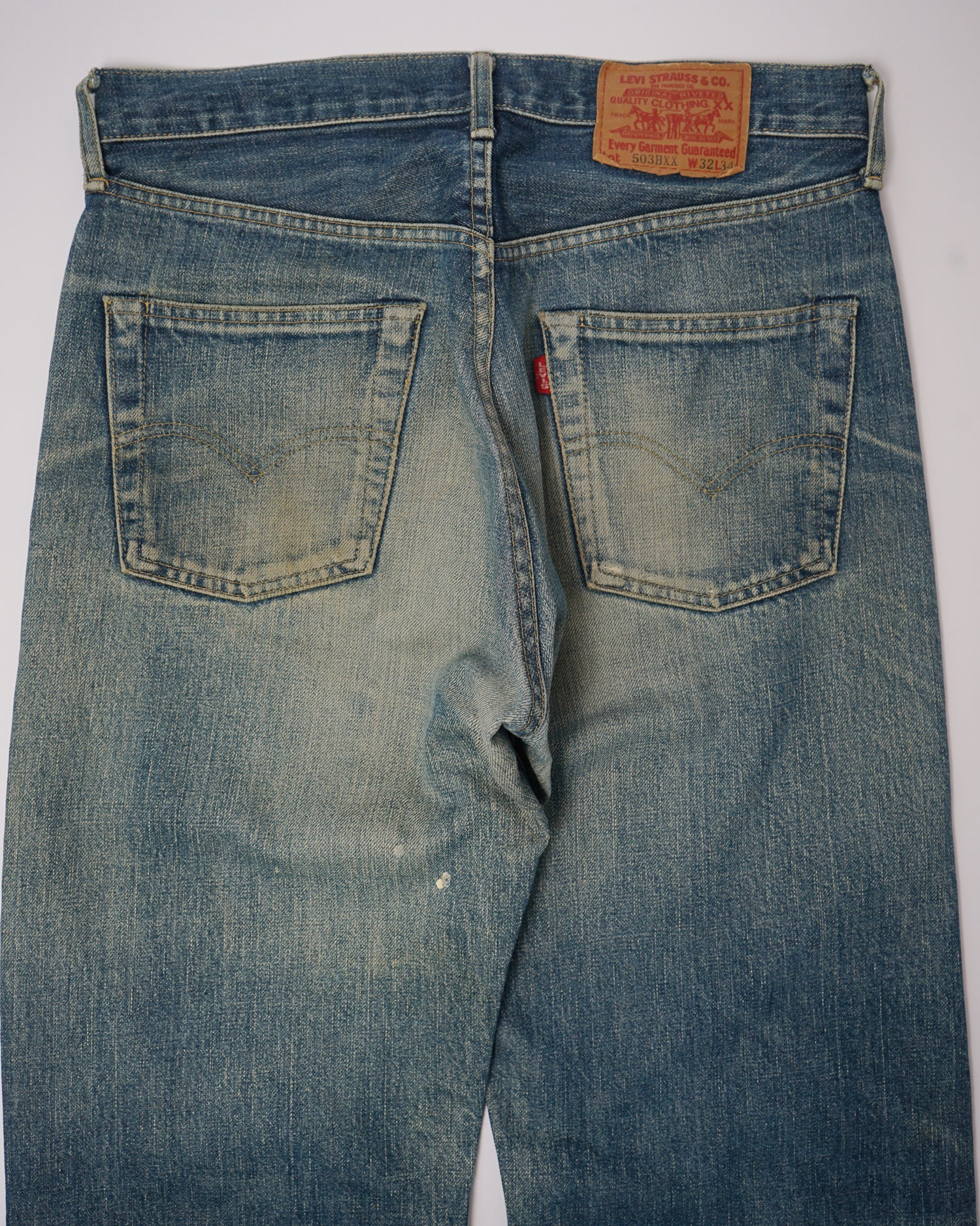 503BXX Straight Fit Denim Pants