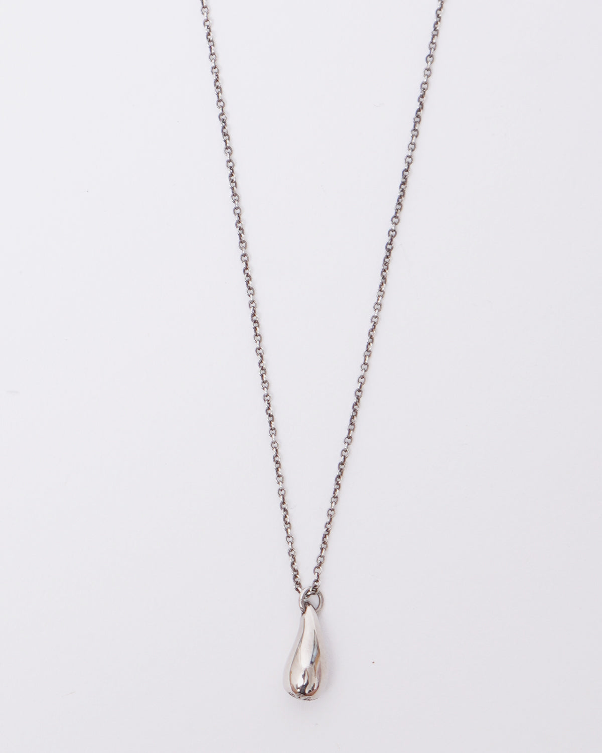 Silver Teardrop Necklace