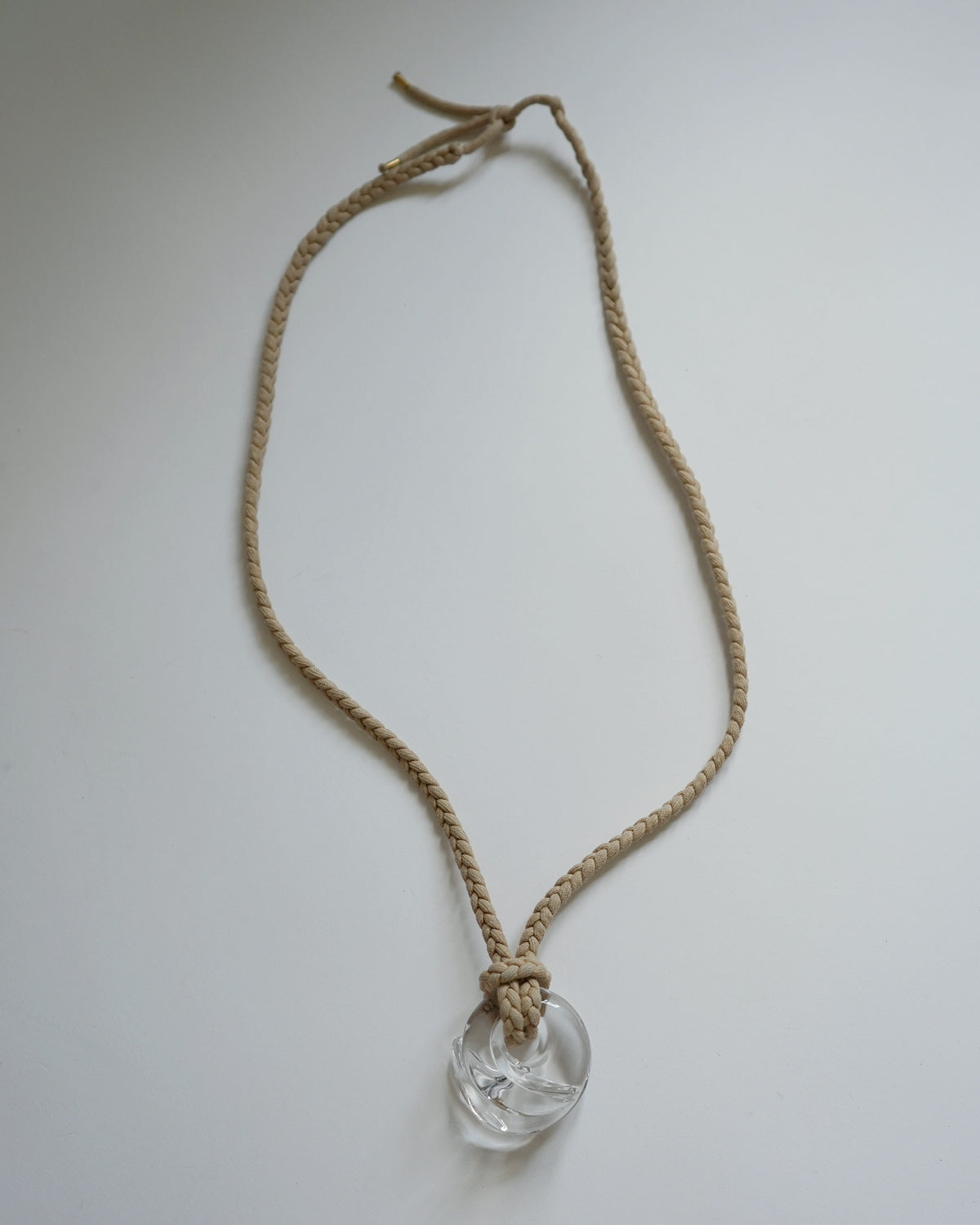 Chrystal Glass Couquillage Necklace