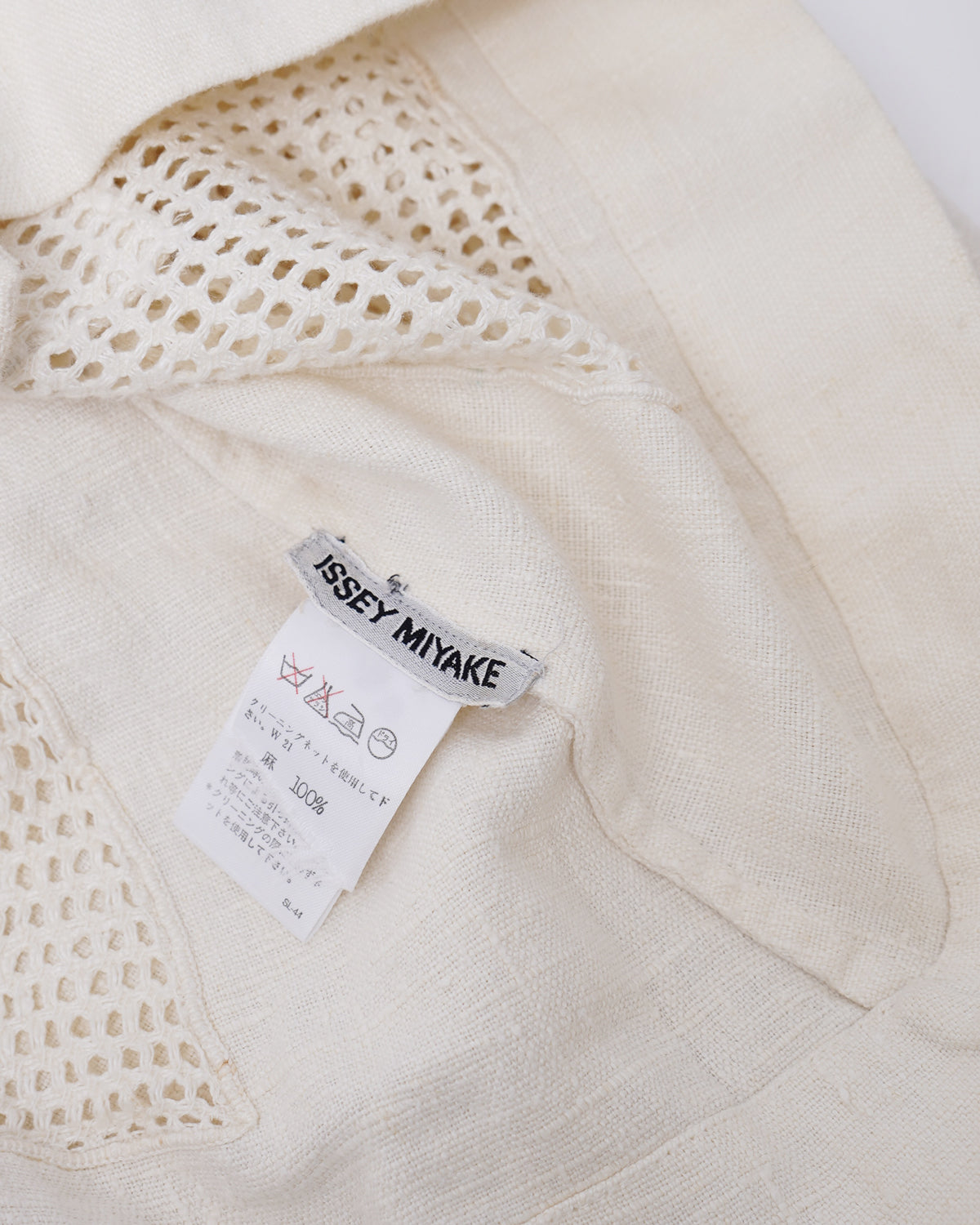 Linen Mesh Jacket