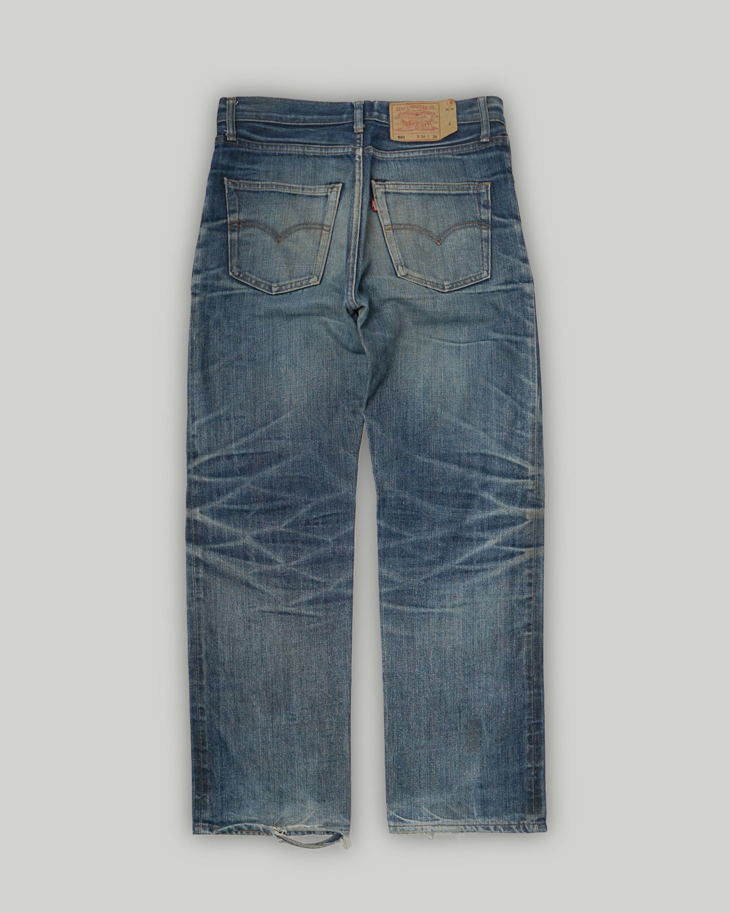 501XX Straight Fit Denim Pants