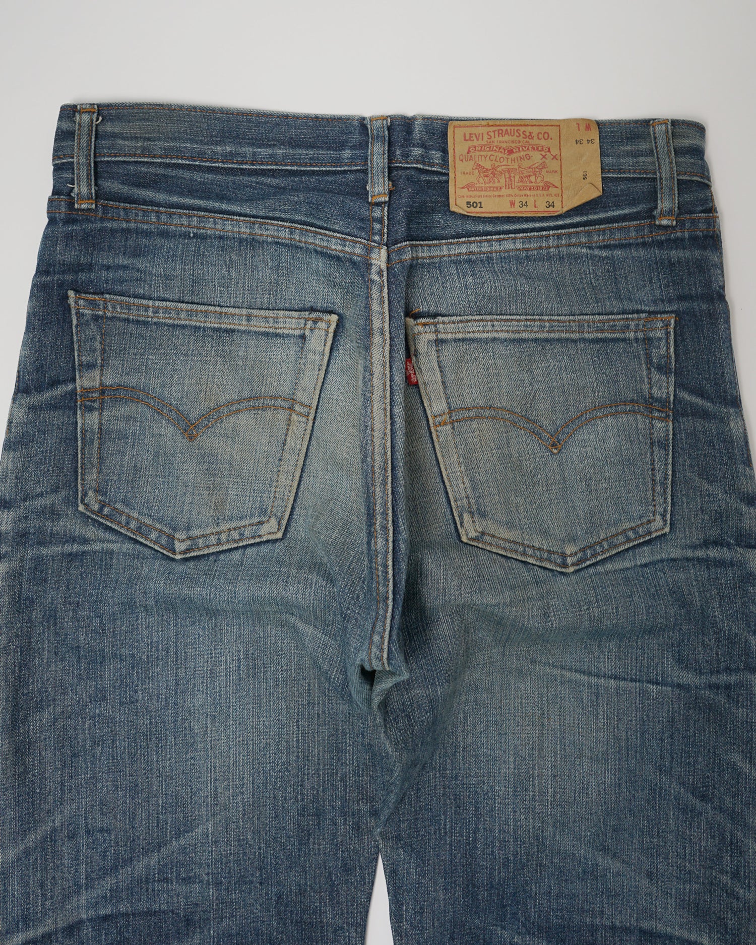 501XX Straight Fit Denim Pants