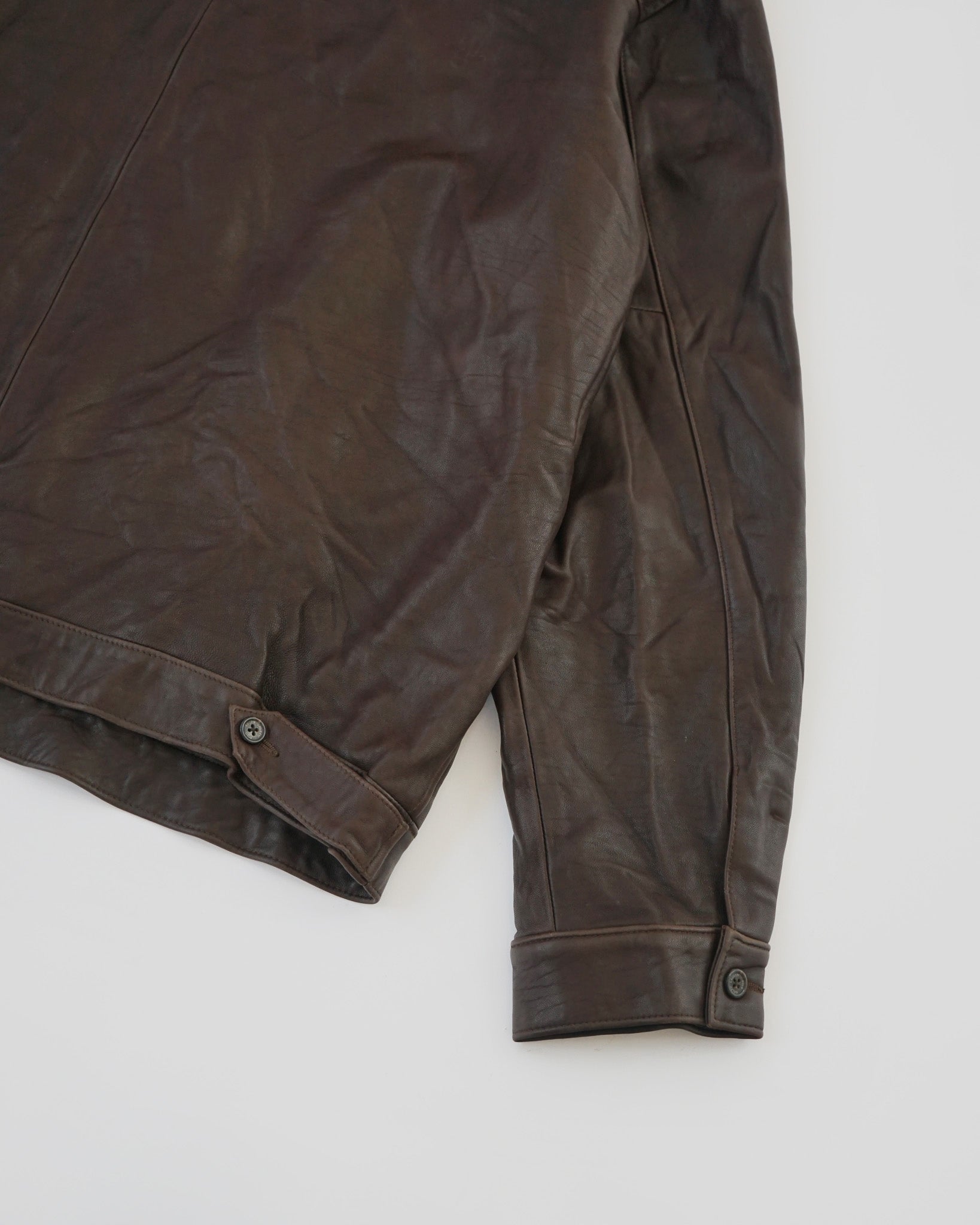 Ralph Lauren - Leather Zip-Up Jacket