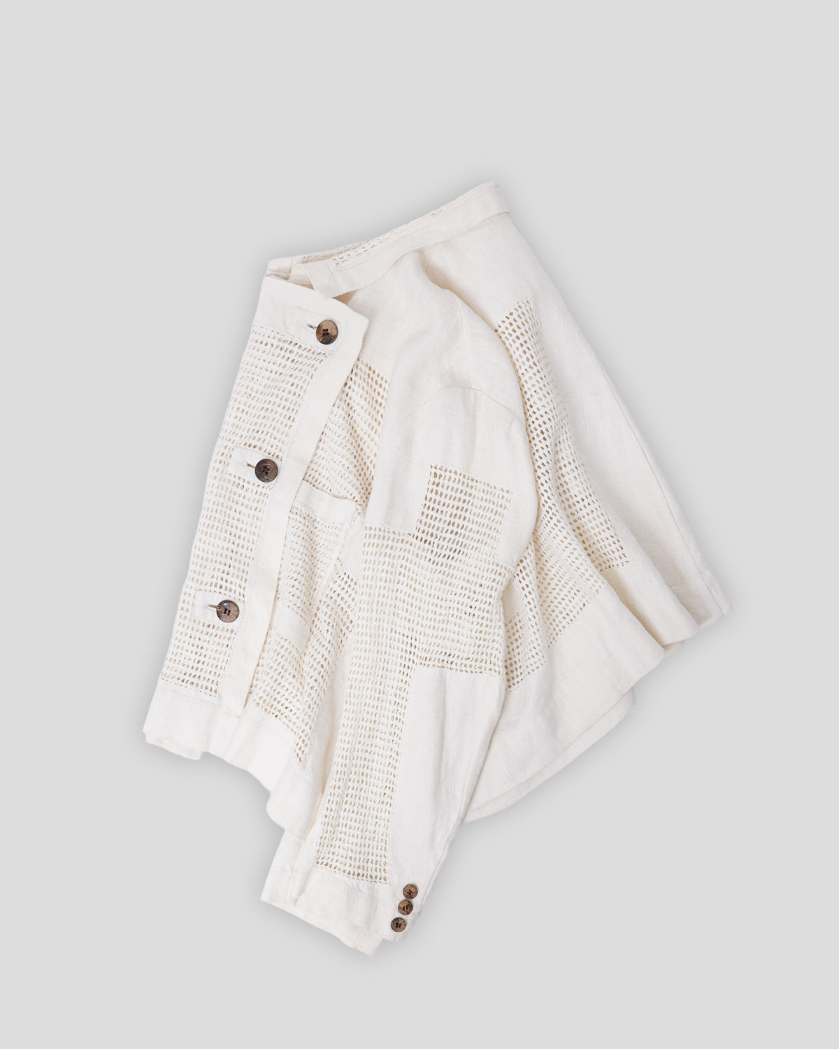 Linen Mesh Jacket