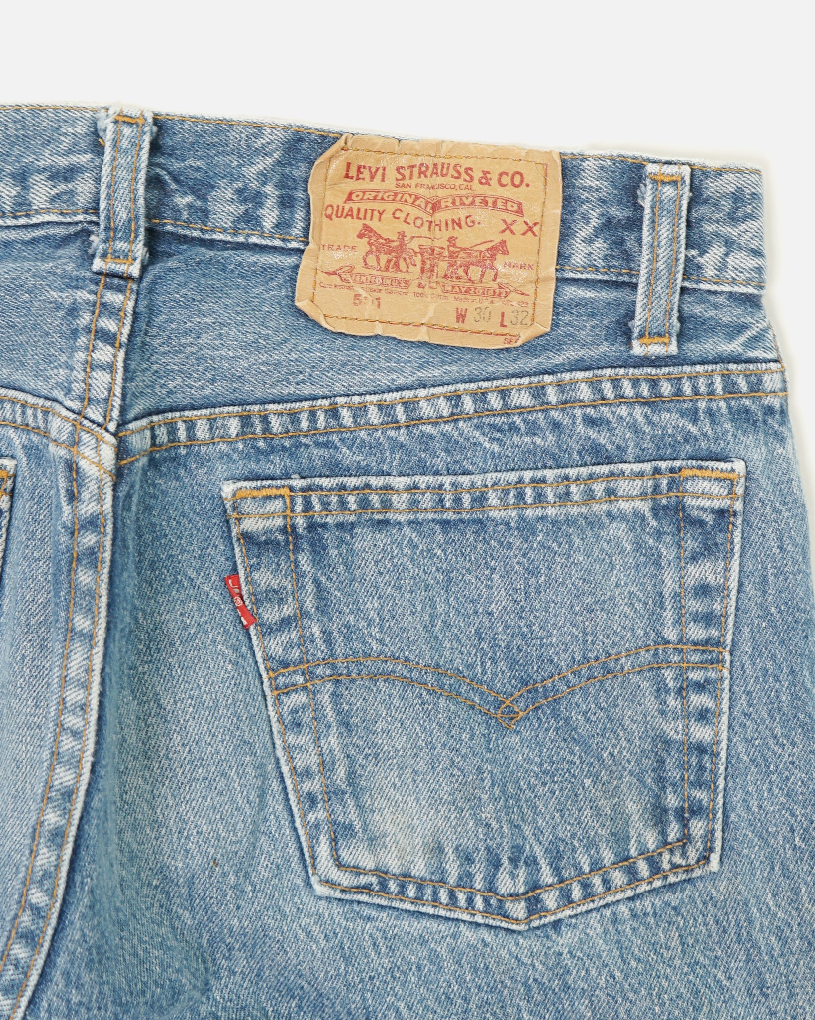 501 Straight Fit Denim Pants