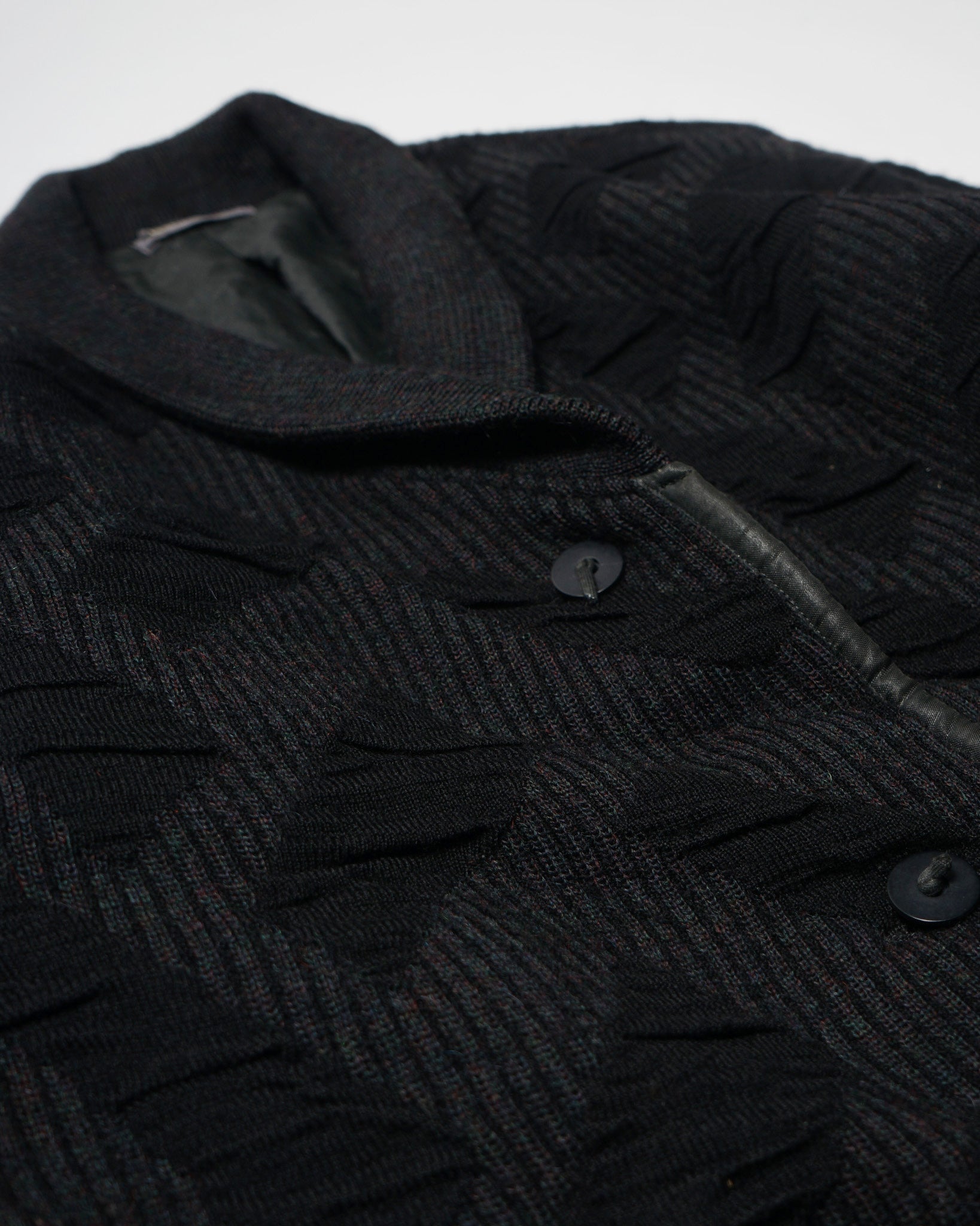 Black Shawl Coat