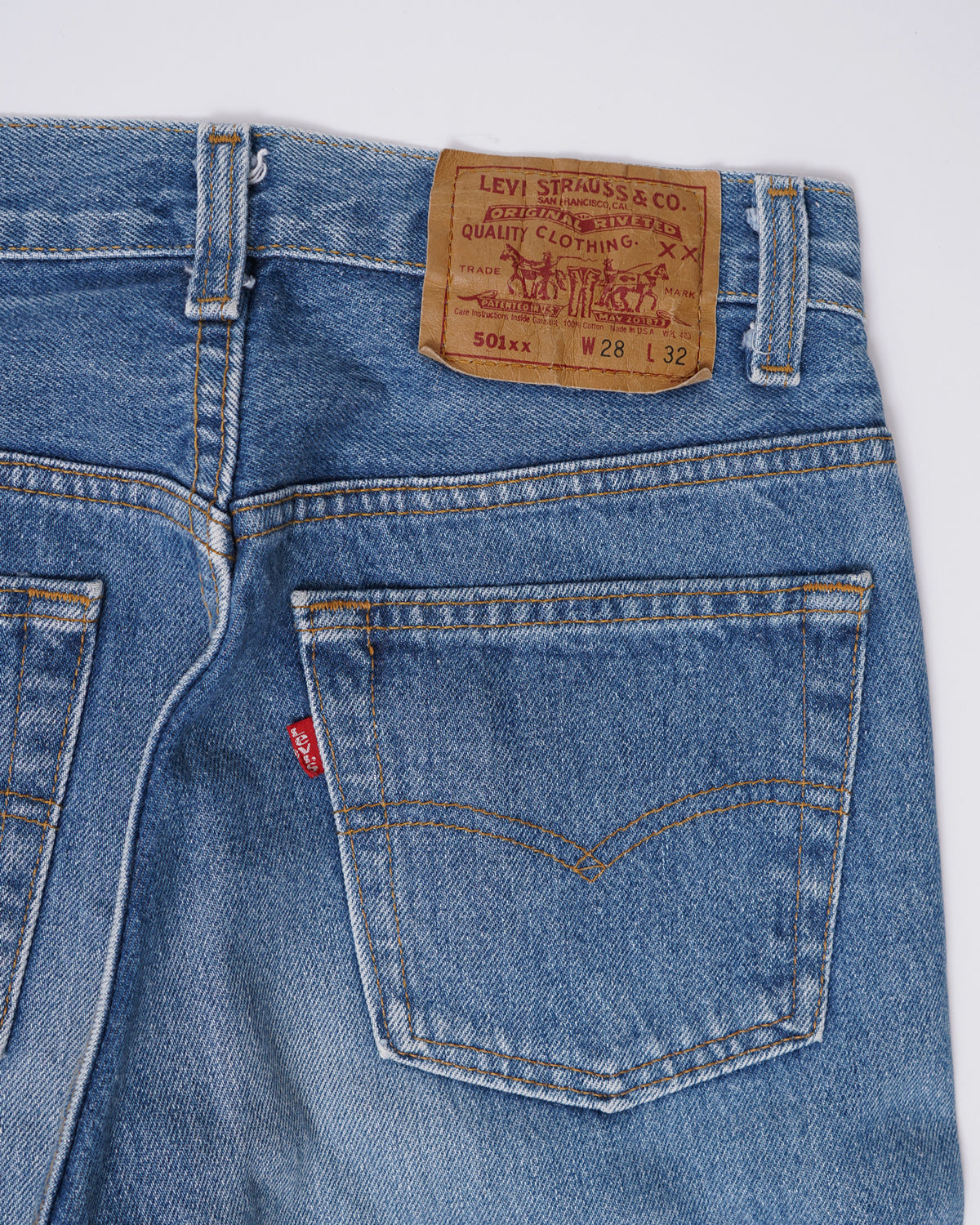 501 Straight Fit Denim Pants / size: 27