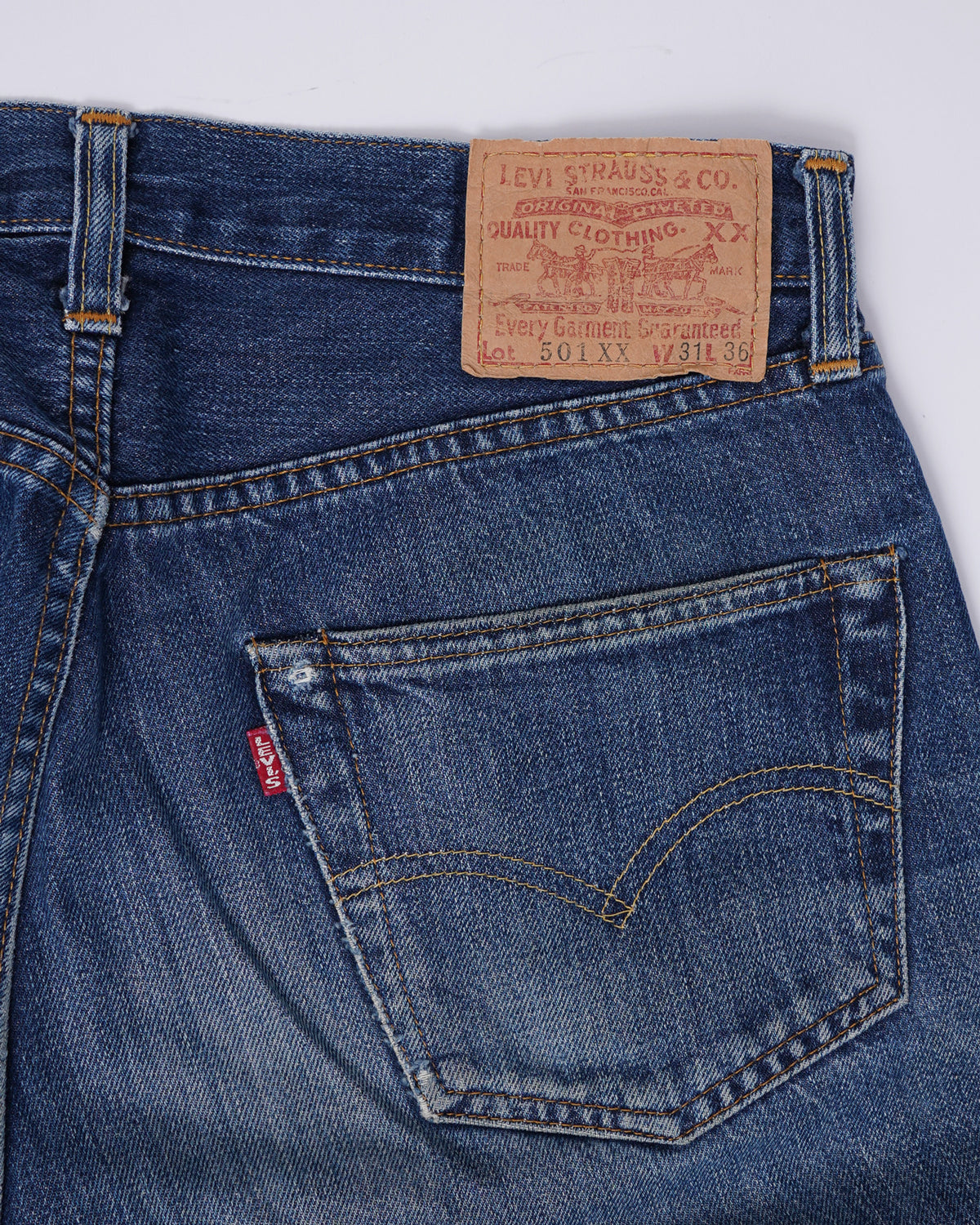 501XX Straight Fit Denim Pants