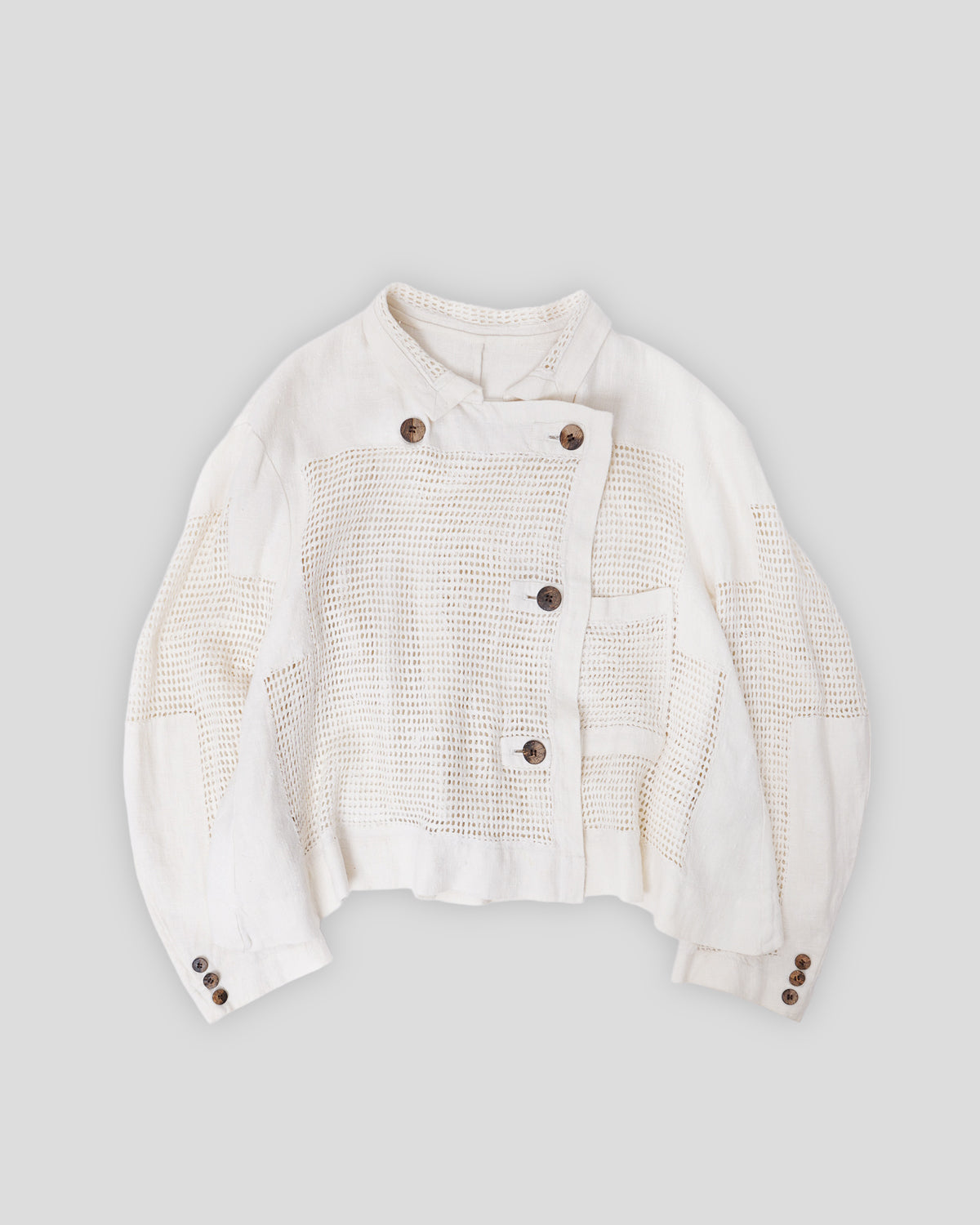 Linen Mesh Jacket