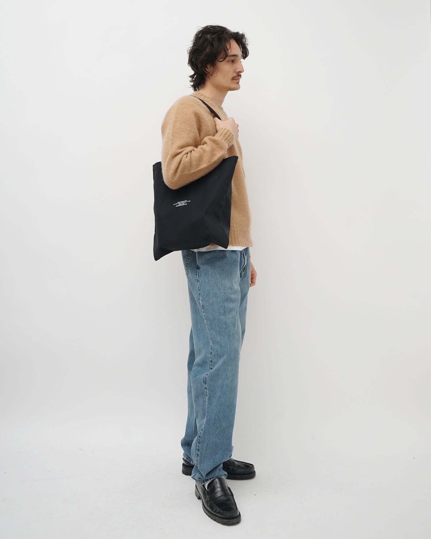 FGS Originals - Flat Tote Bag / Black