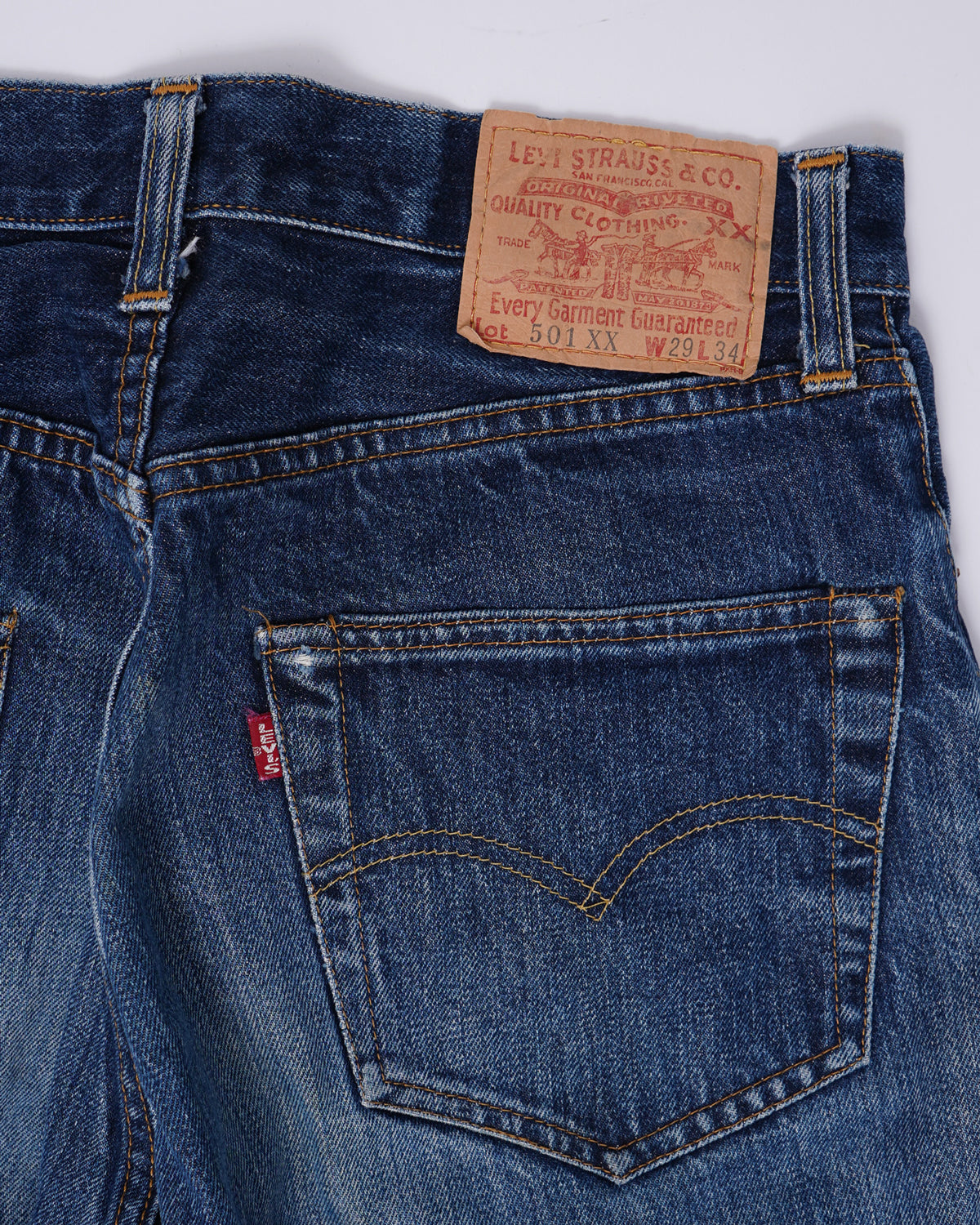 501XX Straight Fit Denim Pants