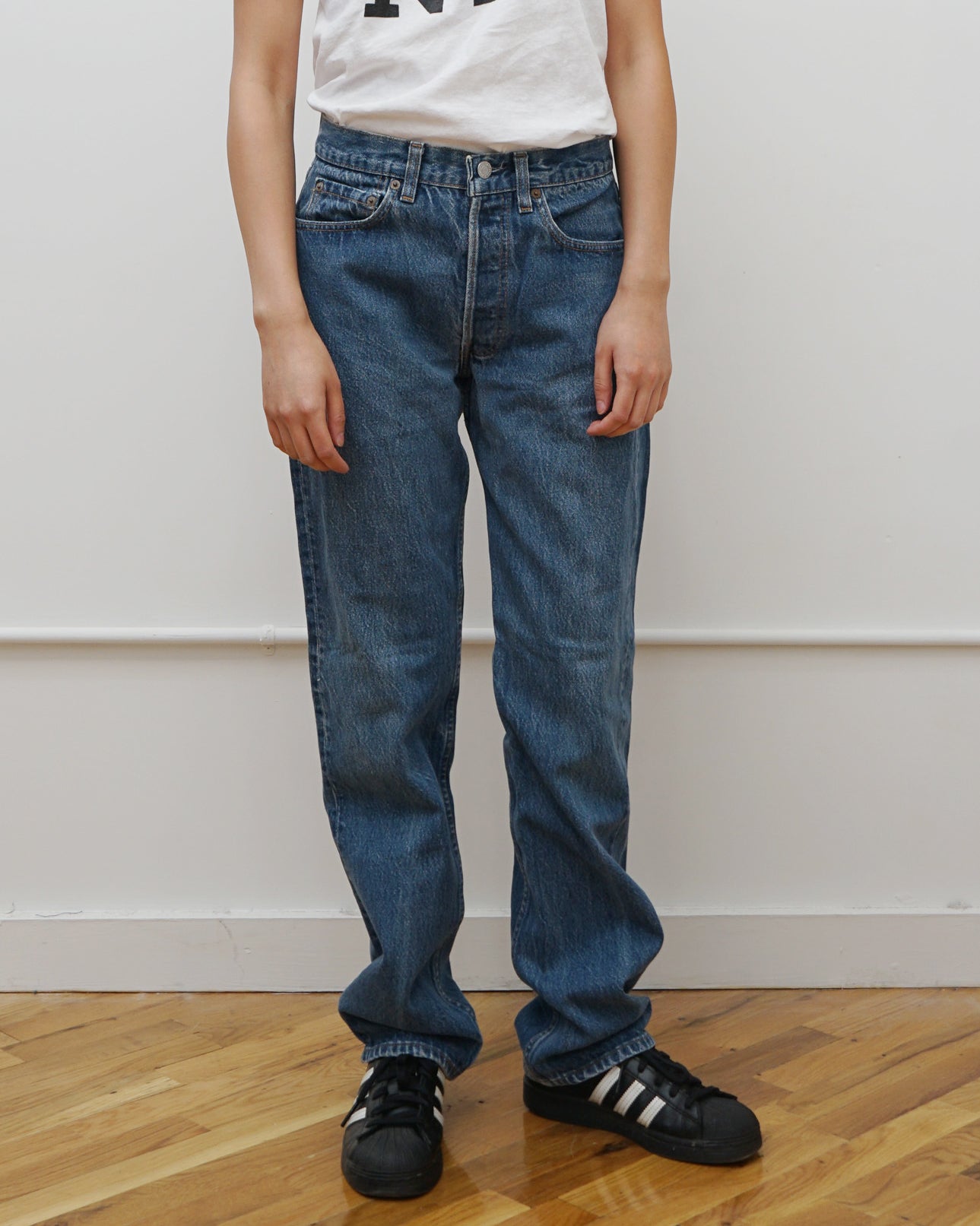 501 Straight Fit Denim Pants / size: 28