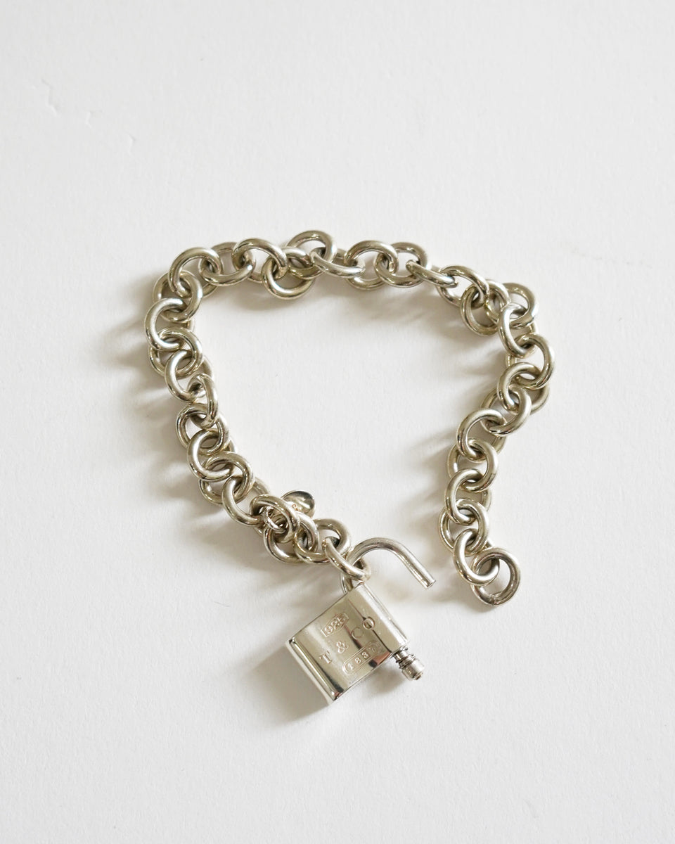 Silver Padlock Bracelet – Front General Store
