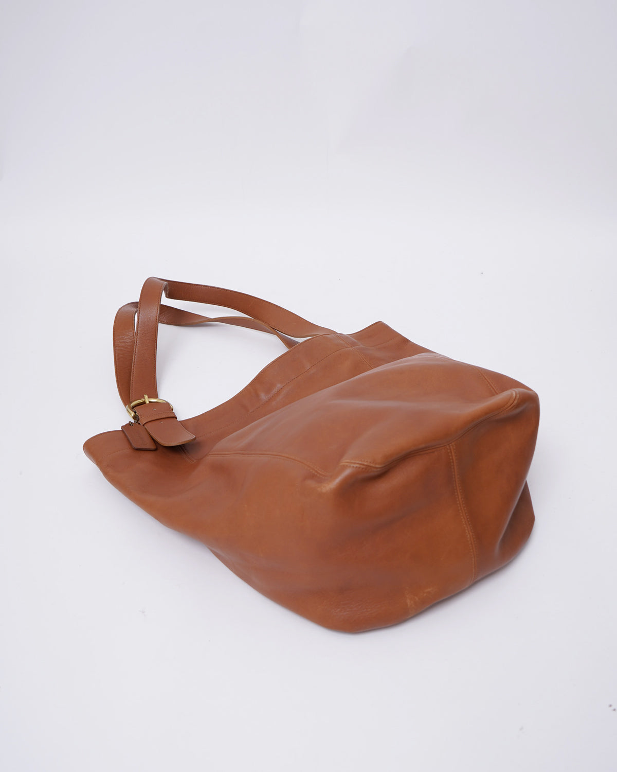 Brown Leather Tote Bag