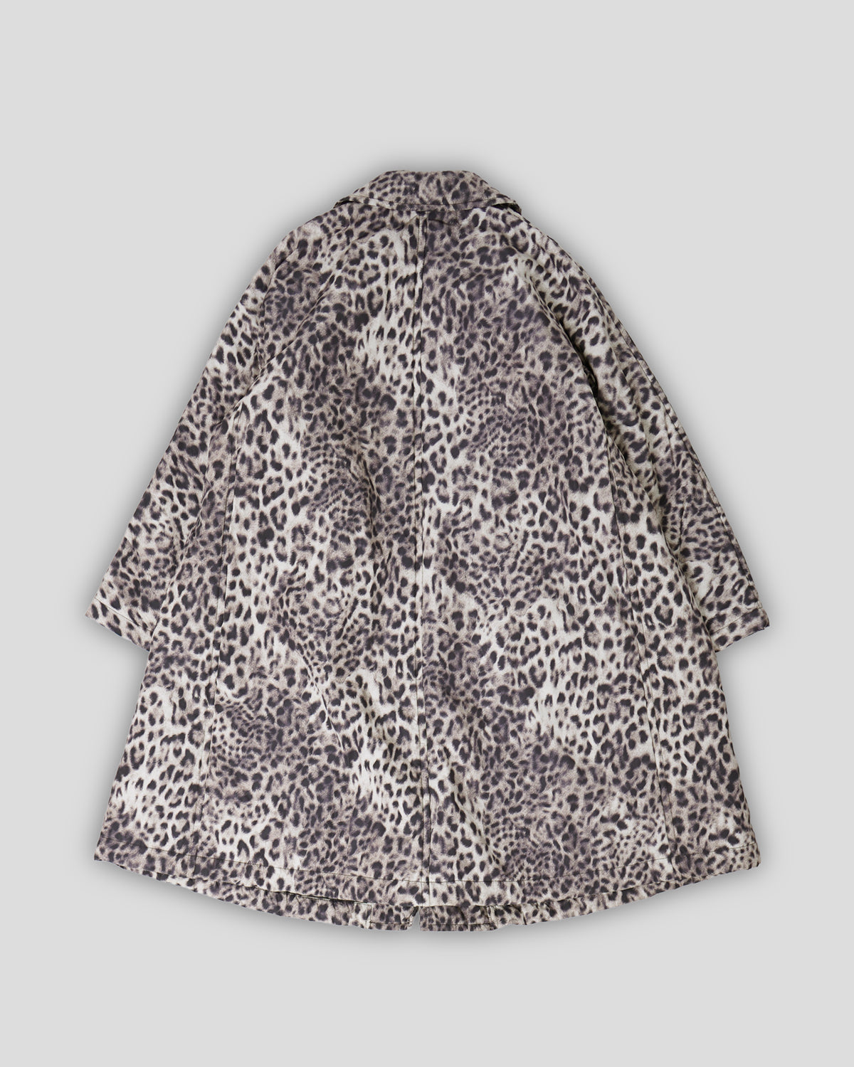 Leopard Printed Padded Coat