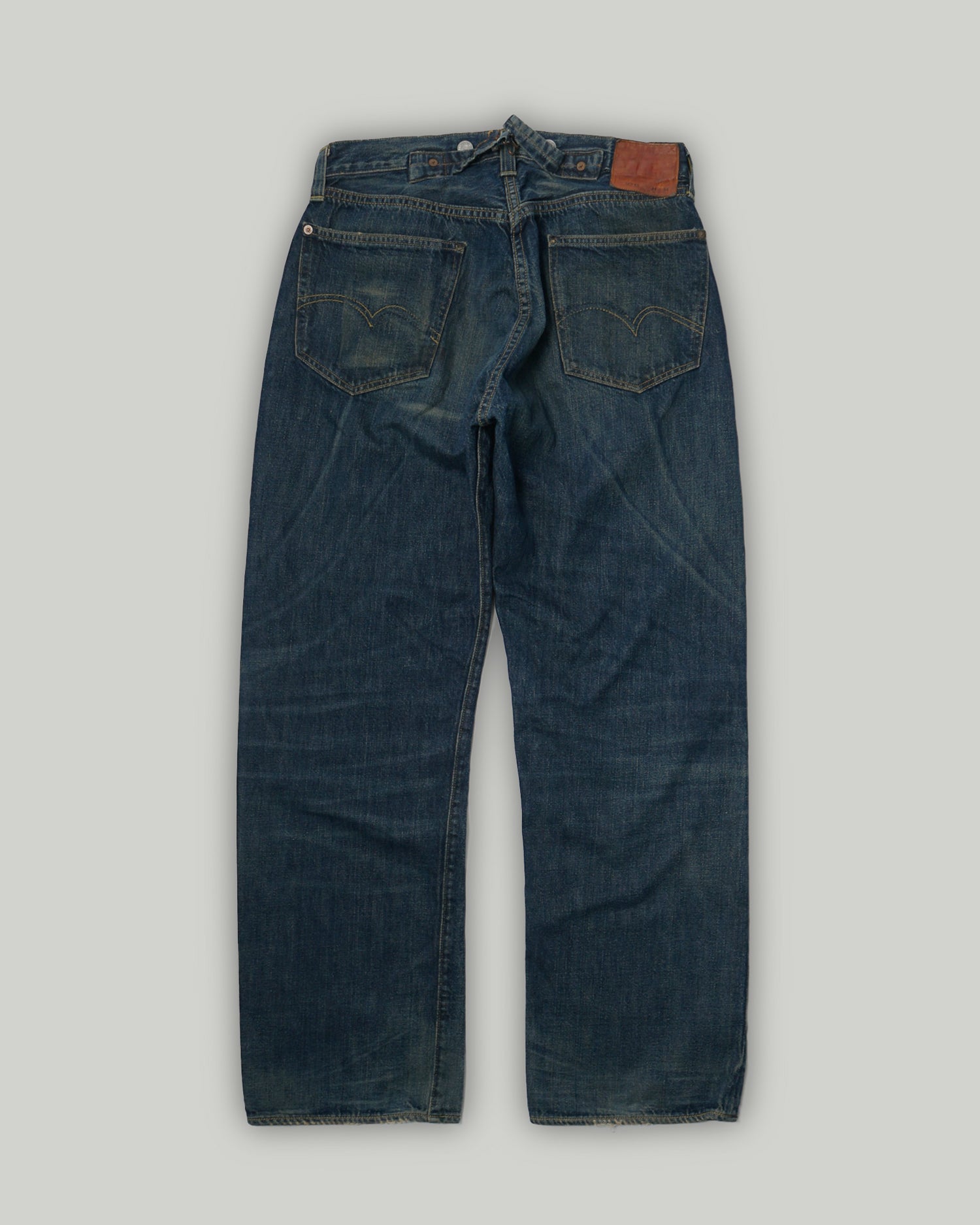 501XX Buckle Back Straight Fit Denim Pants
