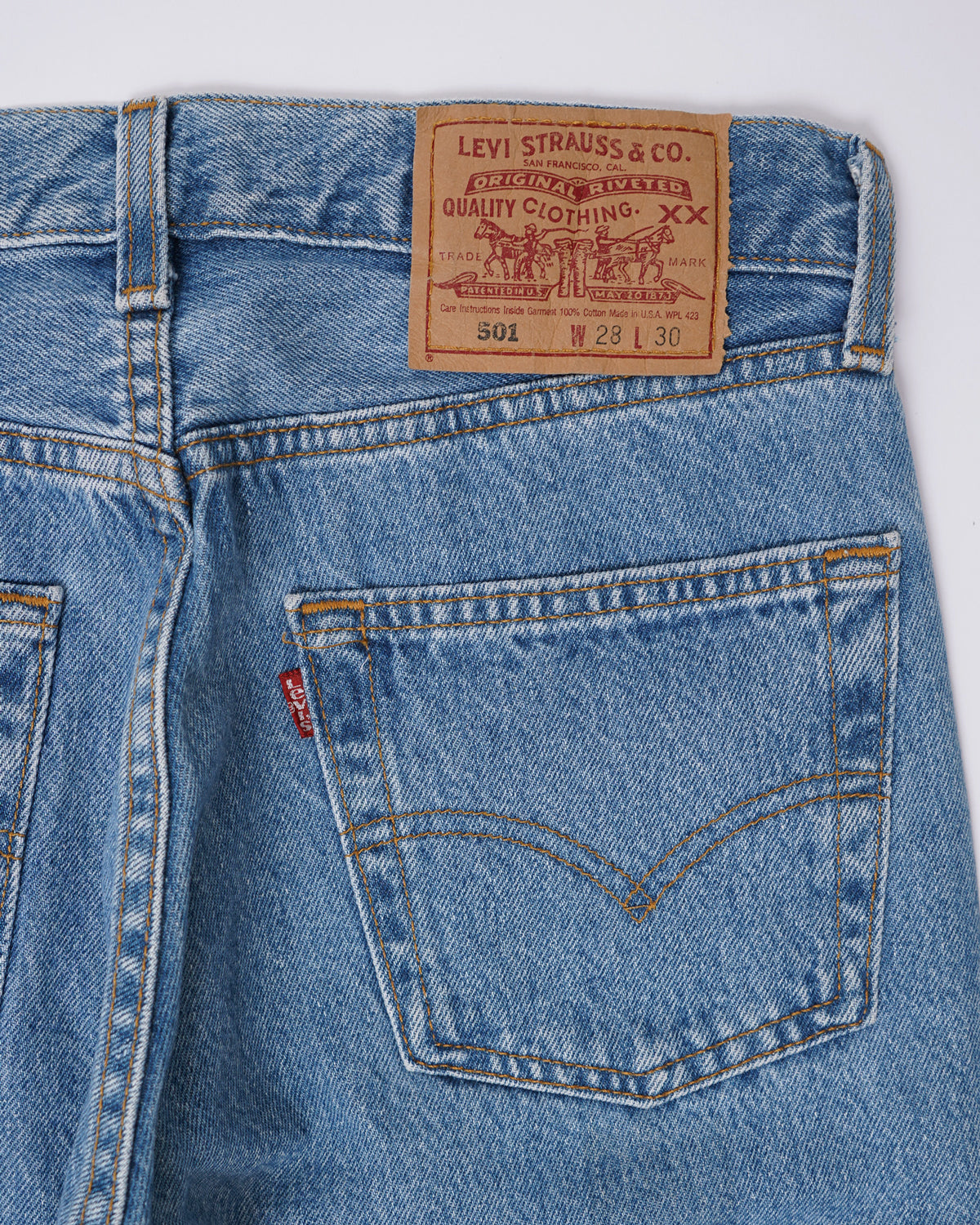 501 Straight Fit Denim Pants / size: 29