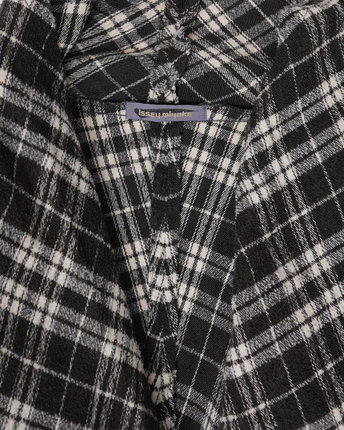 Wool Plaid Coat