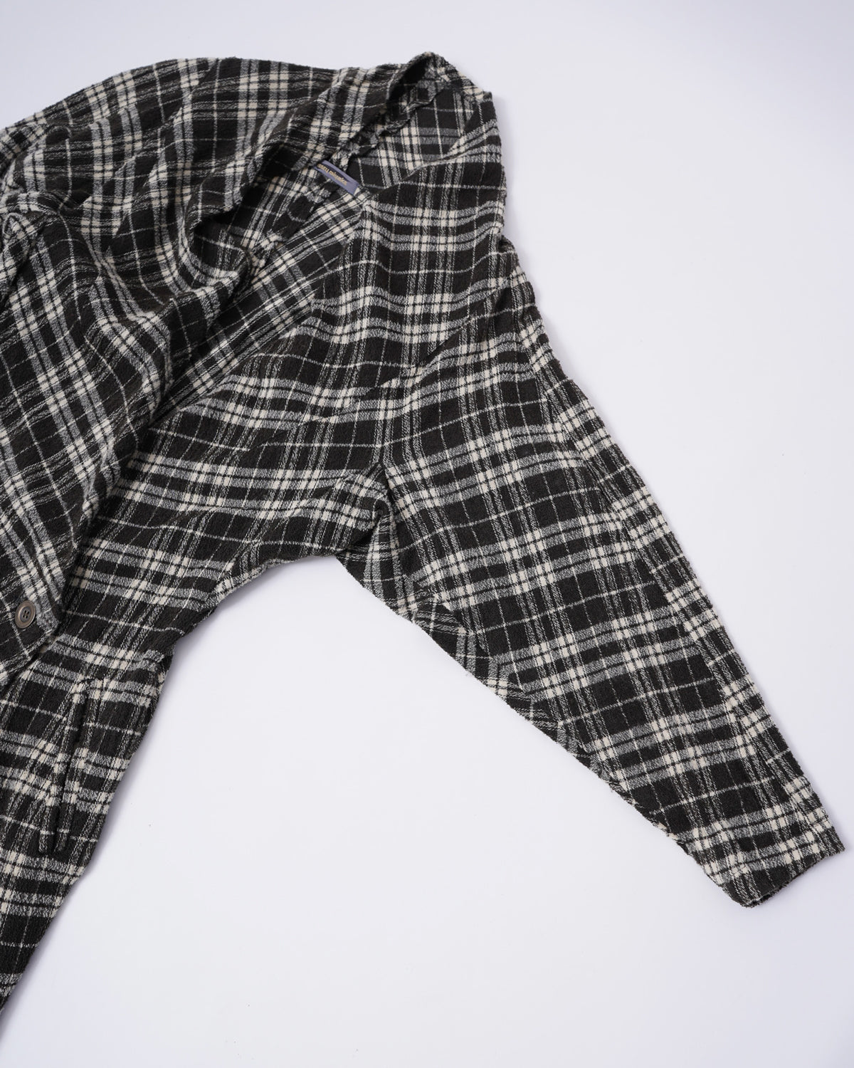 Wool Plaid Coat