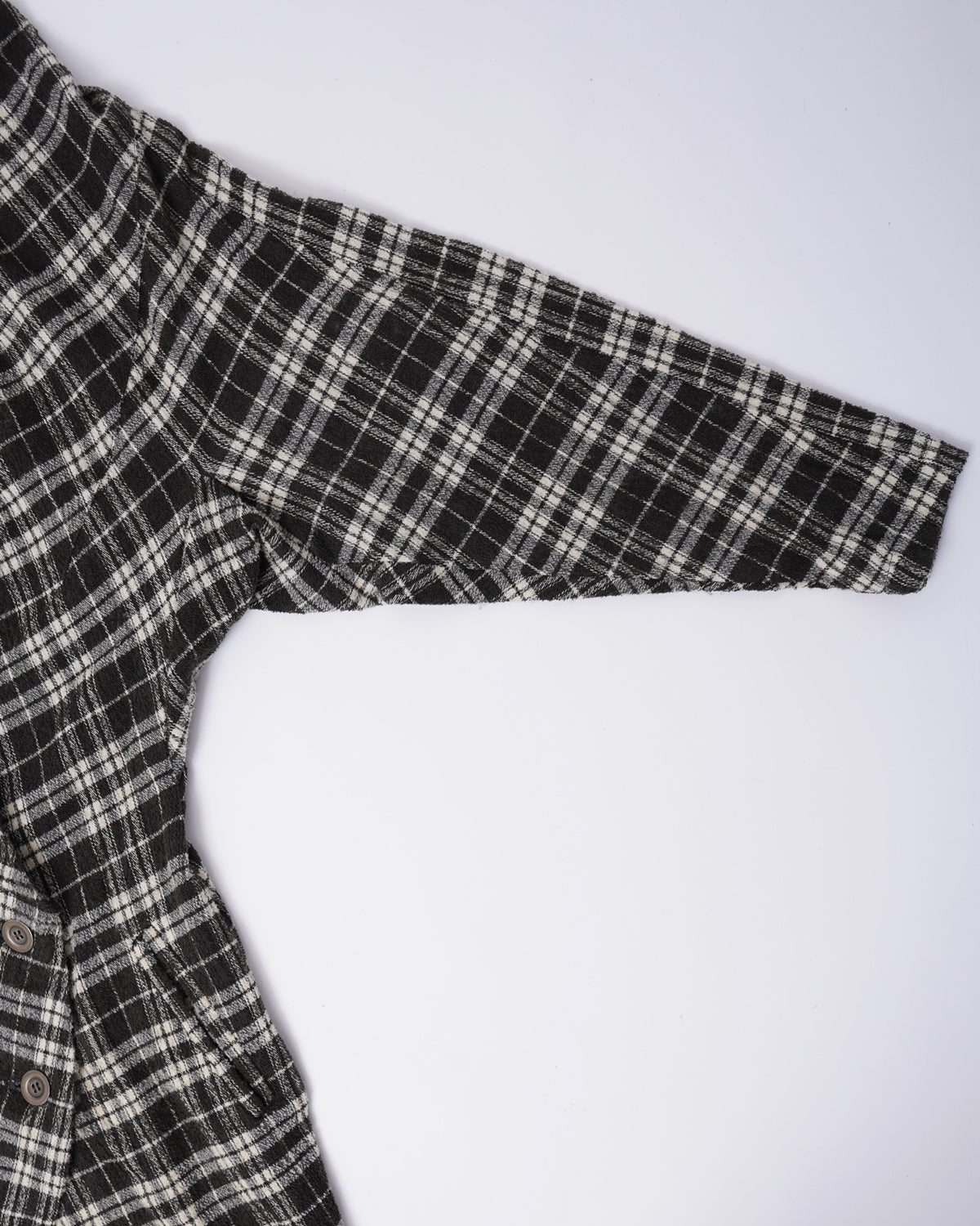 Wool Plaid Coat