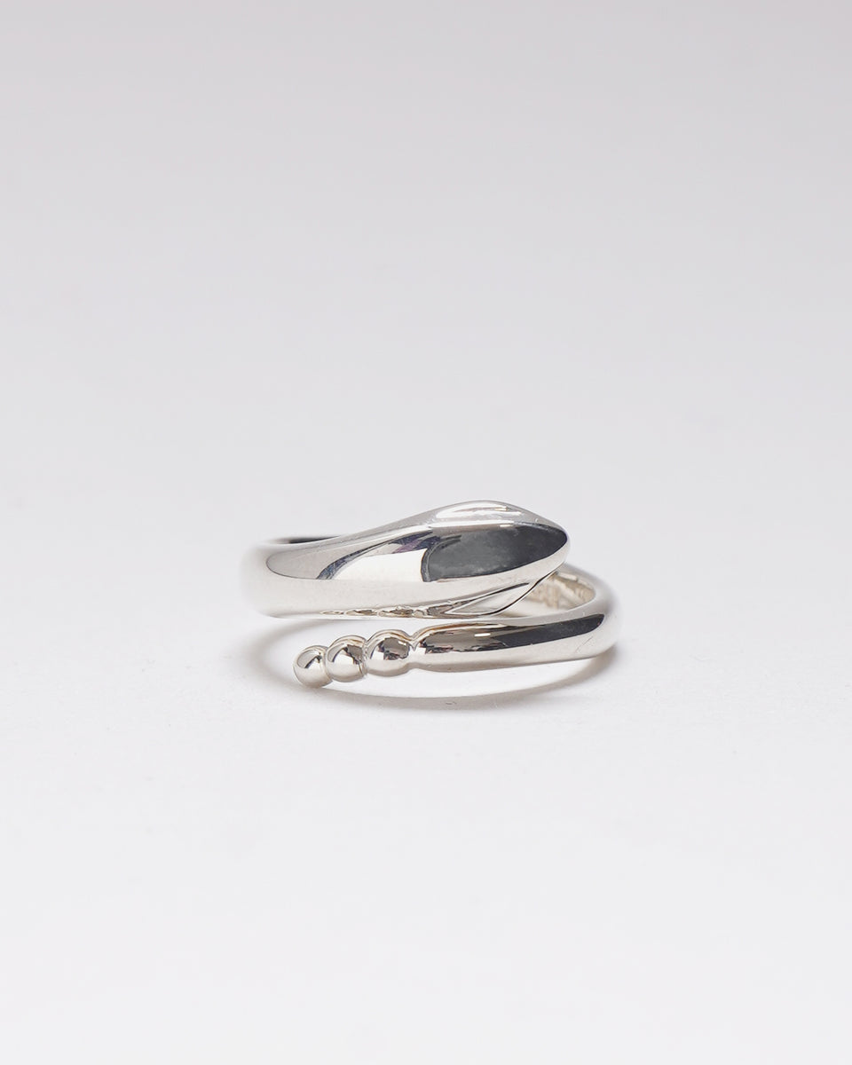Vintage Tiffany & Co. Elsa Peretti Sterling Silver Snake Ring