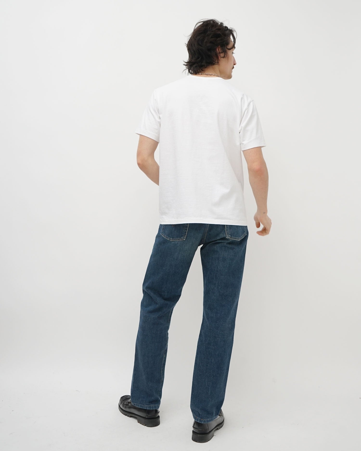 502 Wide Straight Denim Pants / size: 32