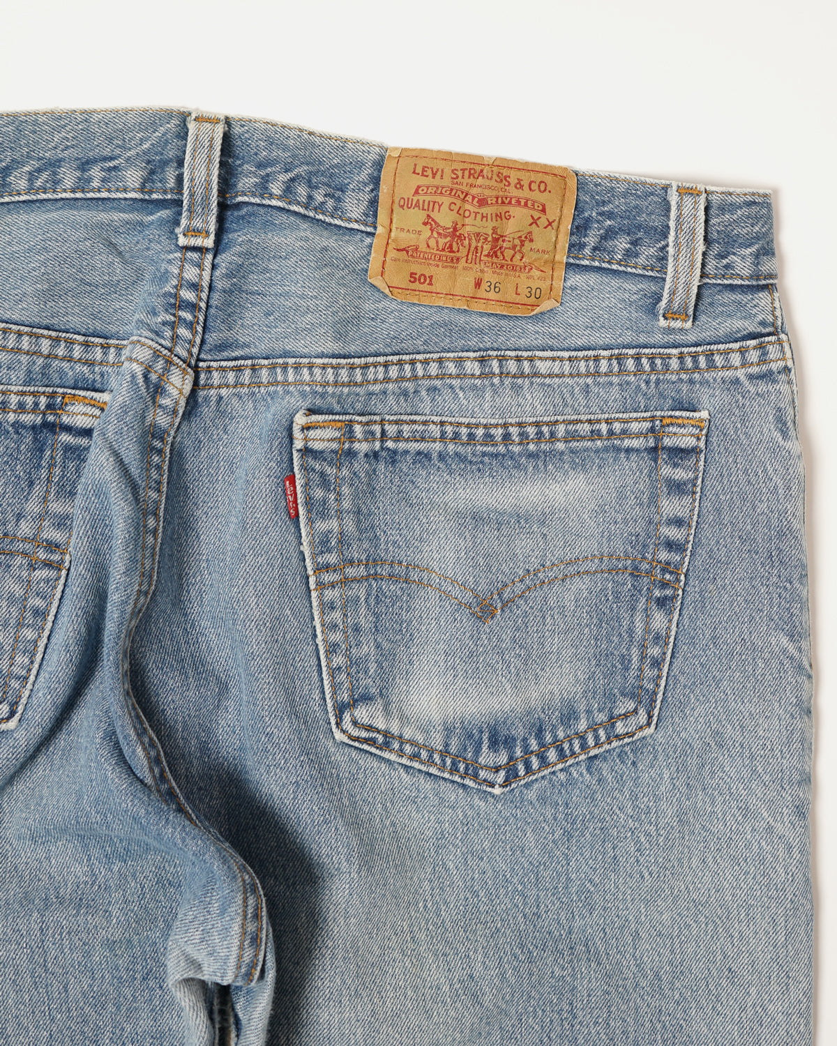 501 Straight Fit Denim Pants