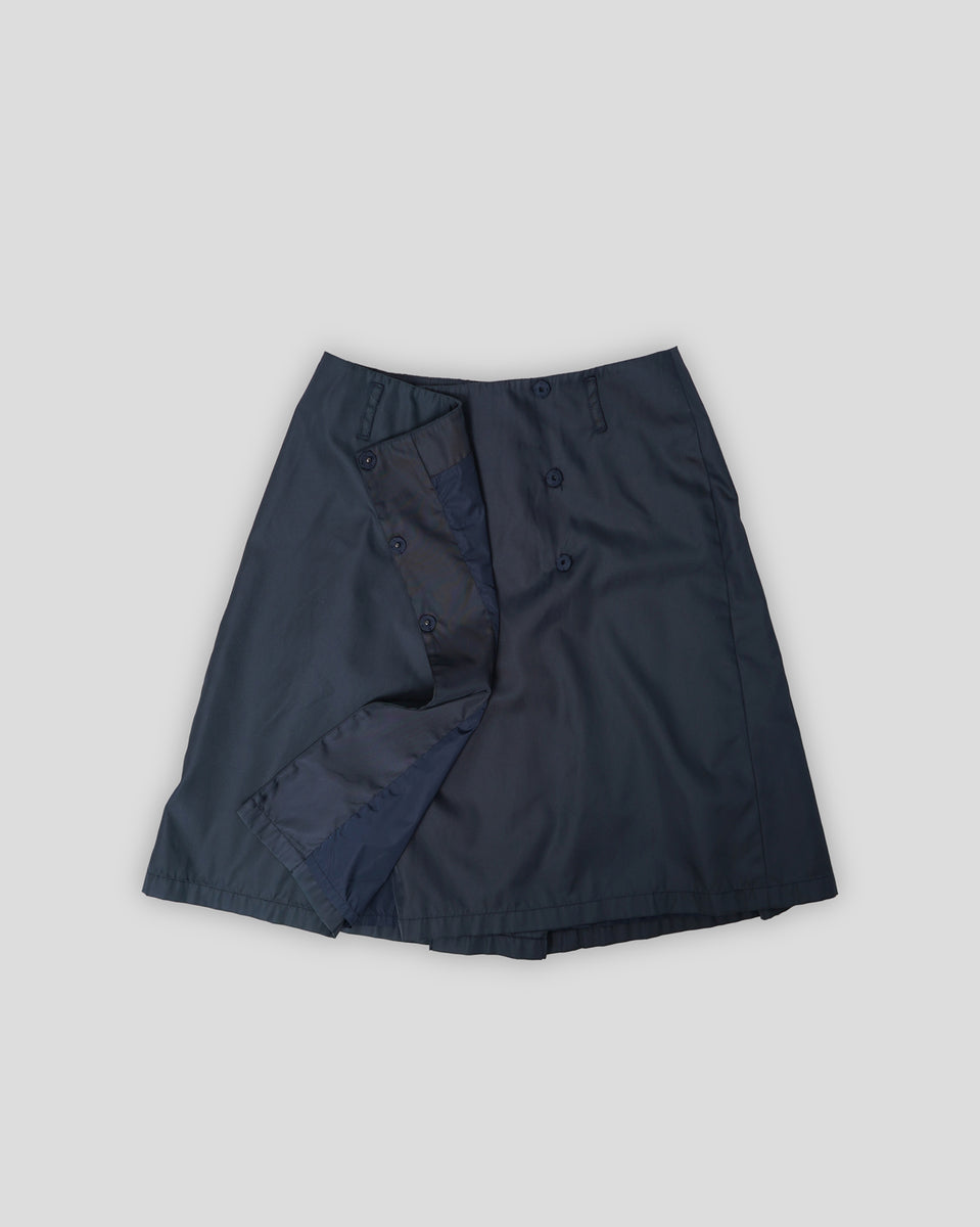 Nylon Wrapped Mini Skirt / Size: 28 – Front General Store