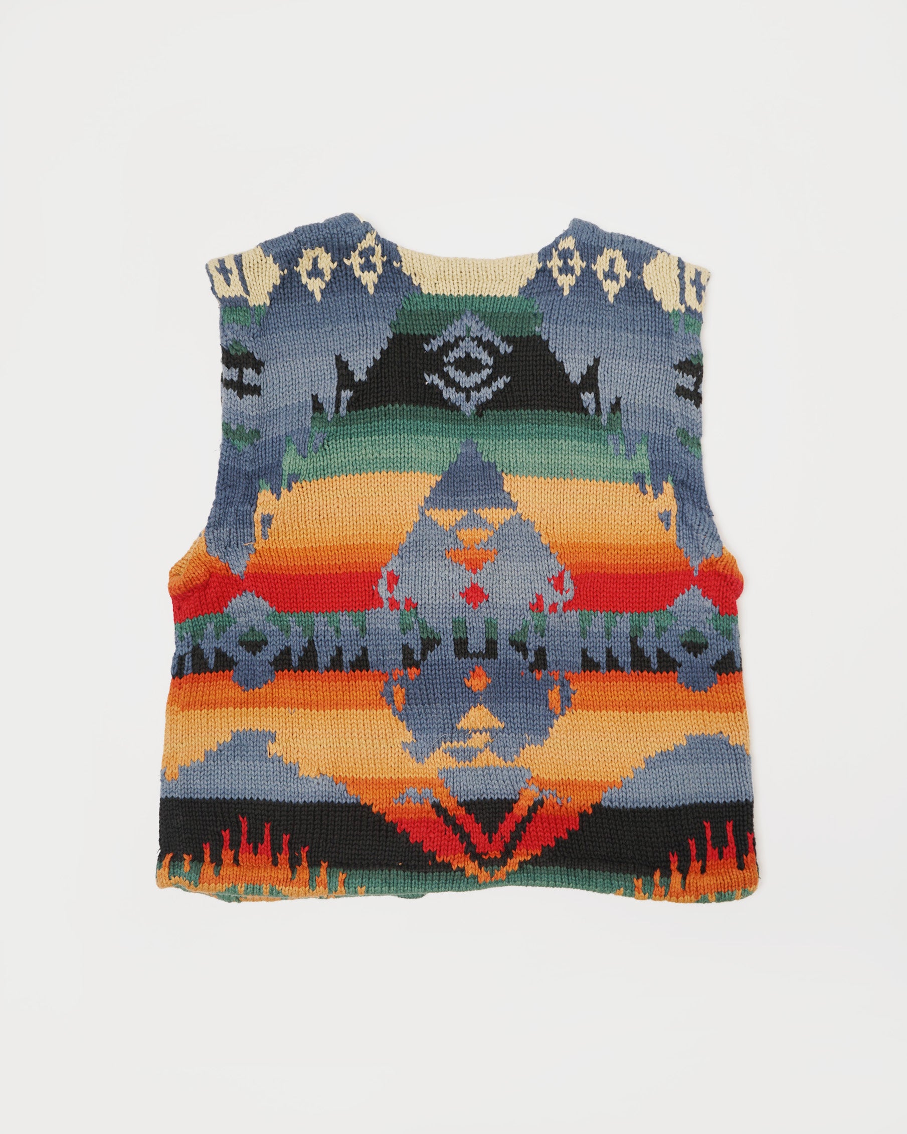 Polo Country Ralph Lauren - Native Patterned Hand-Knit Vest