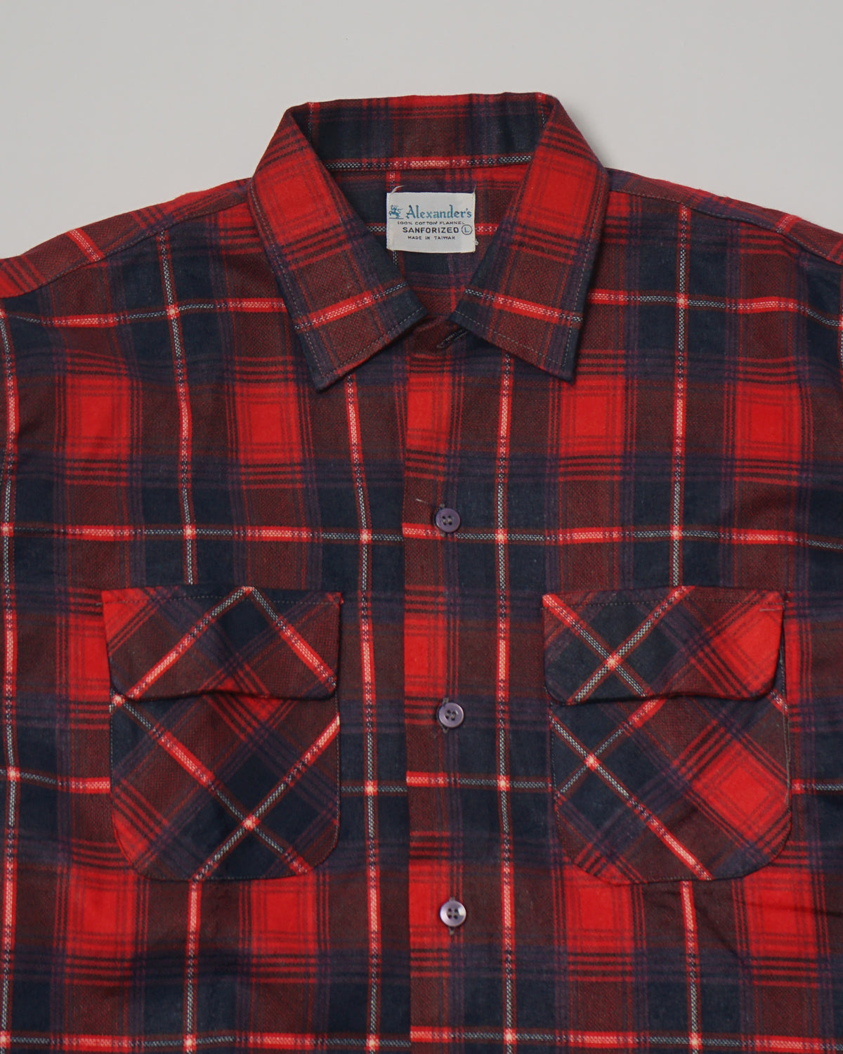 1960's Printed Flannel Shirt