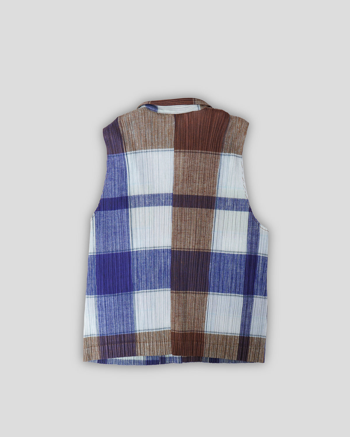 Pleats Please N/S Plaid Shirt