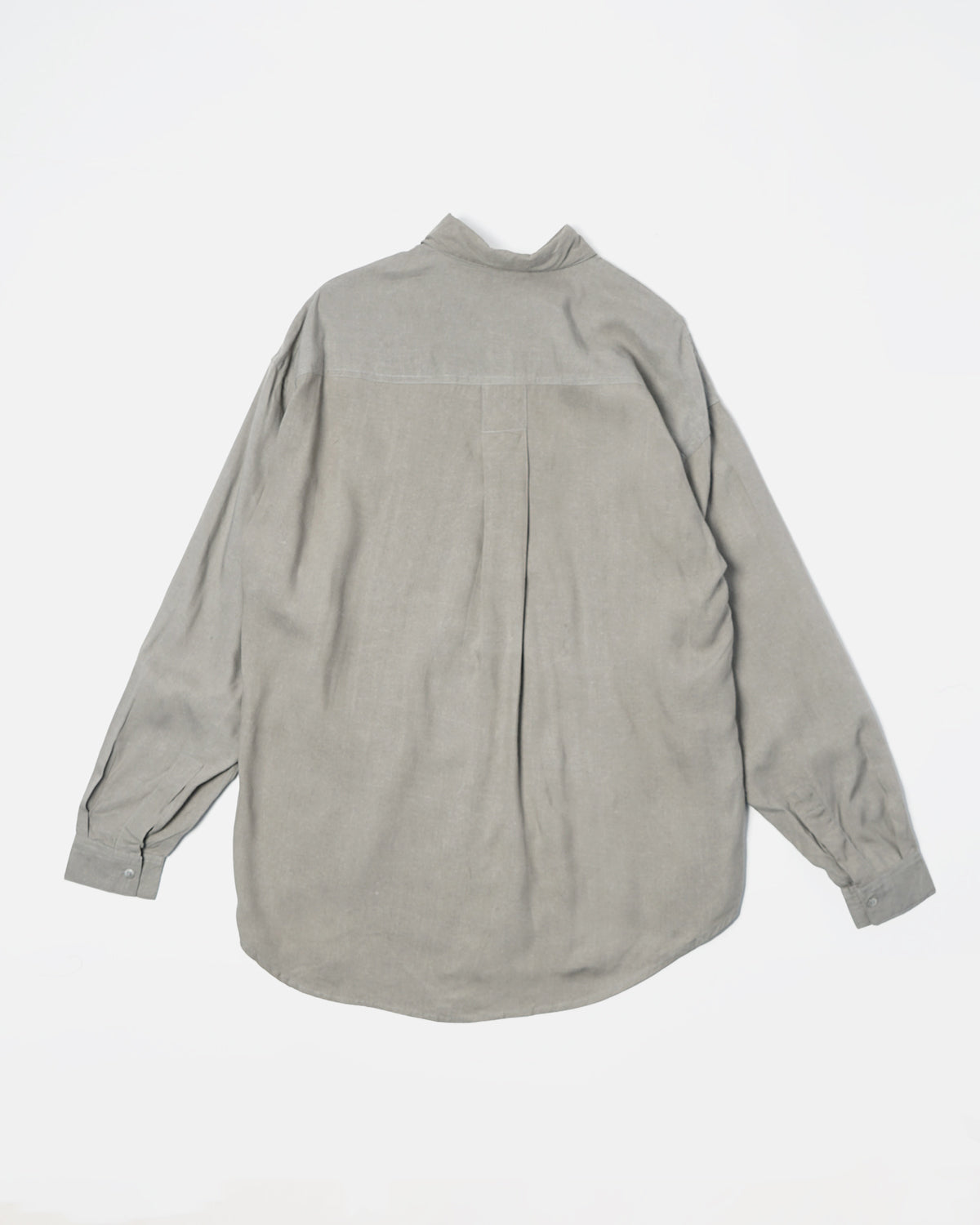 Pigment Dye Rayon Shirt / Beige