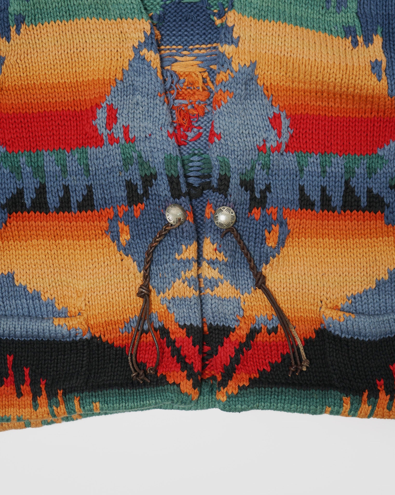 Polo Country Ralph Lauren - Native Patterned Hand-Knit Vest