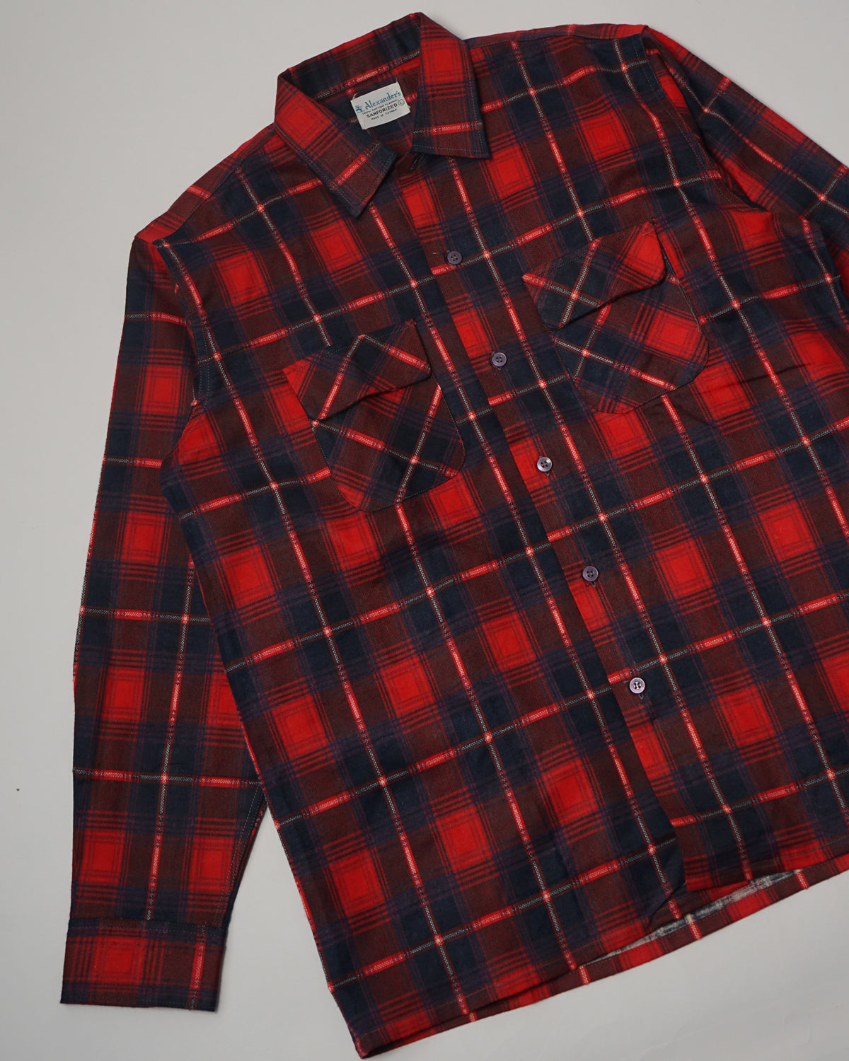 1960's Printed Flannel Shirt