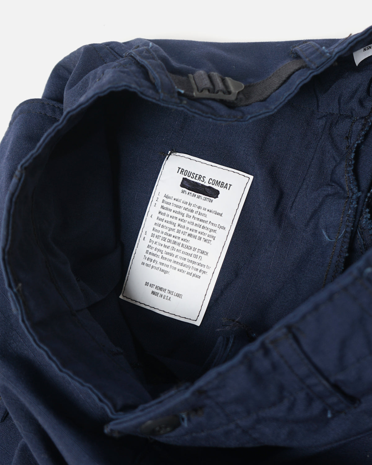 Rip Stop BDU Shorts / Navy