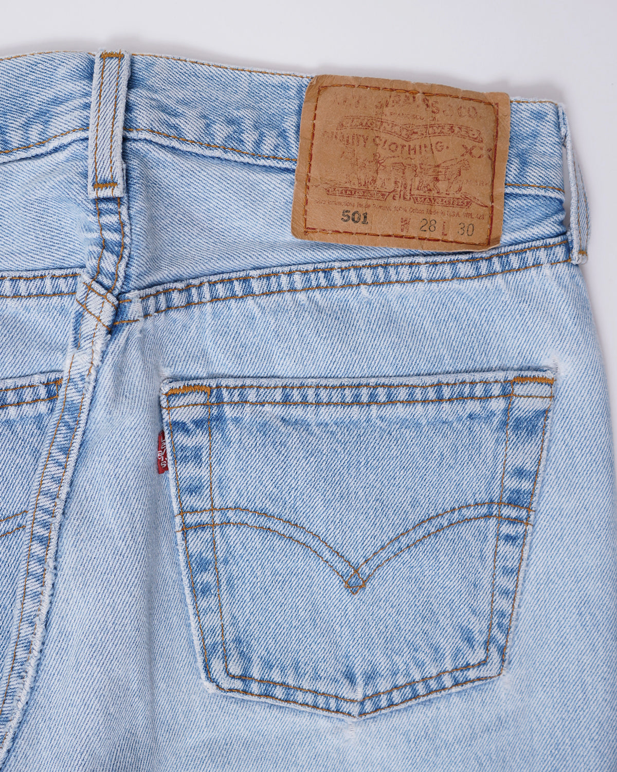 501 Straight Fit Denim Pants / size: 27