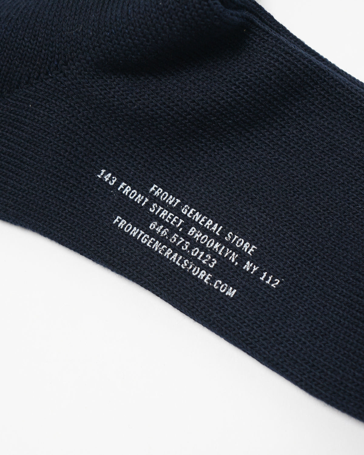 FGS Originals - 3-Pack Organic Cotton Rib Crew Socks / Navy