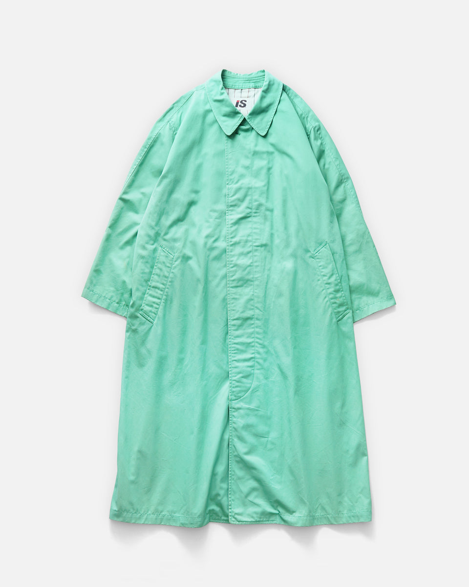 I.S. ISSEY MIYAKE Green Top Coat Made in Japan – Front General Store
