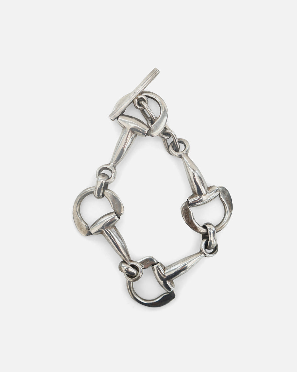 Silver Horsebit Bracelet – Front General Store