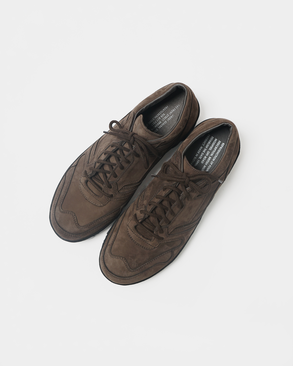 British Military Trainer 1858FG / Brown Nubuck – Front General Store